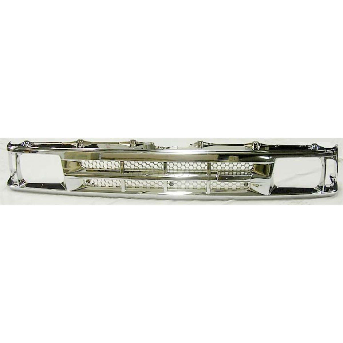 Grille Grill All Chrome Front End for 8693 Mazda B2200 B2600 Pickup