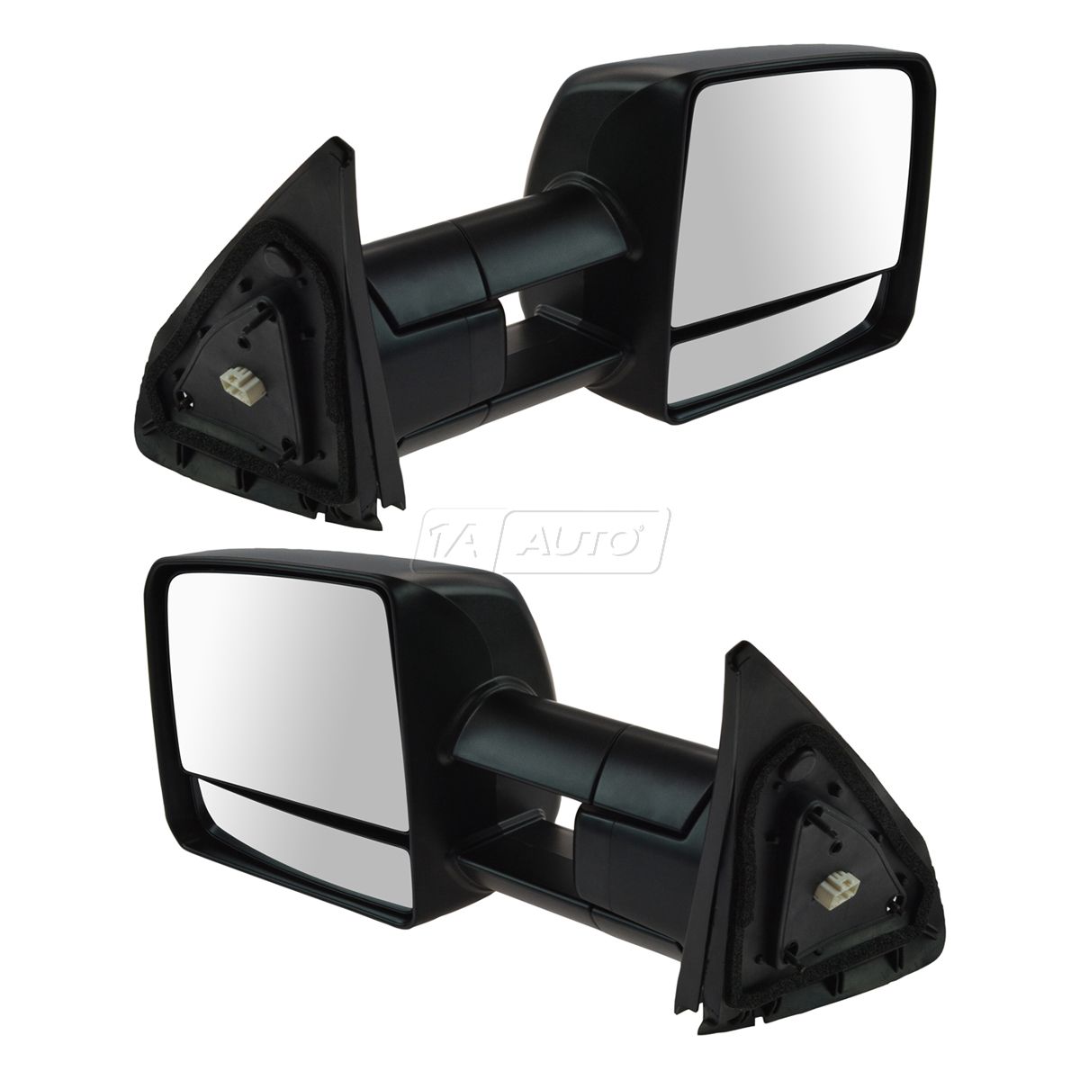 Power Folding Heated Smoked Signal Memory Towing Mirror Pair for Tundra