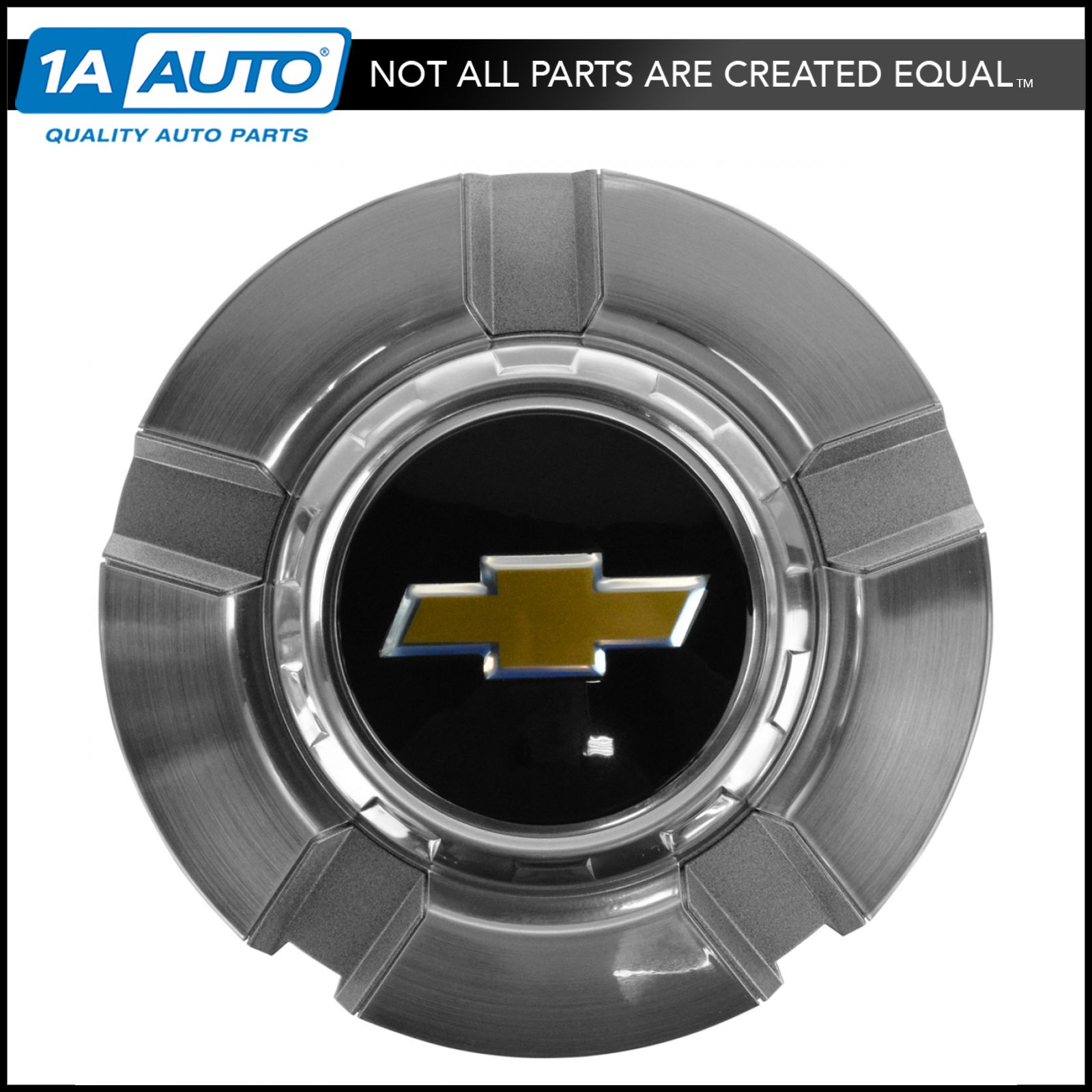 OEM Wheel Center Hub Cap Chrome & Black Center for 18 20 Inch Chevy GM