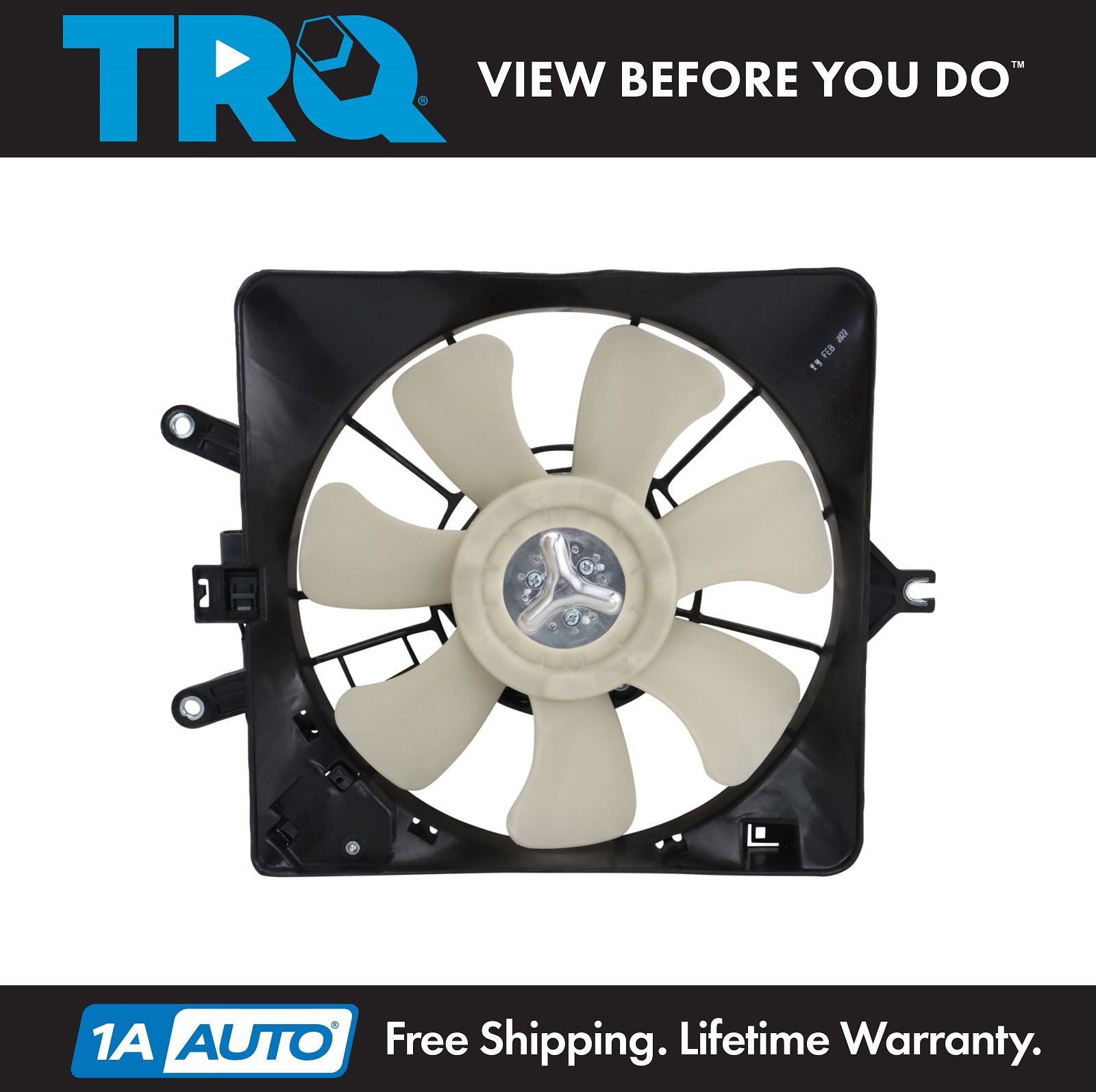 A//C Condenser Fan Assembly-Air Conditioning Fan Assembly fits 09-14 Honda Fit