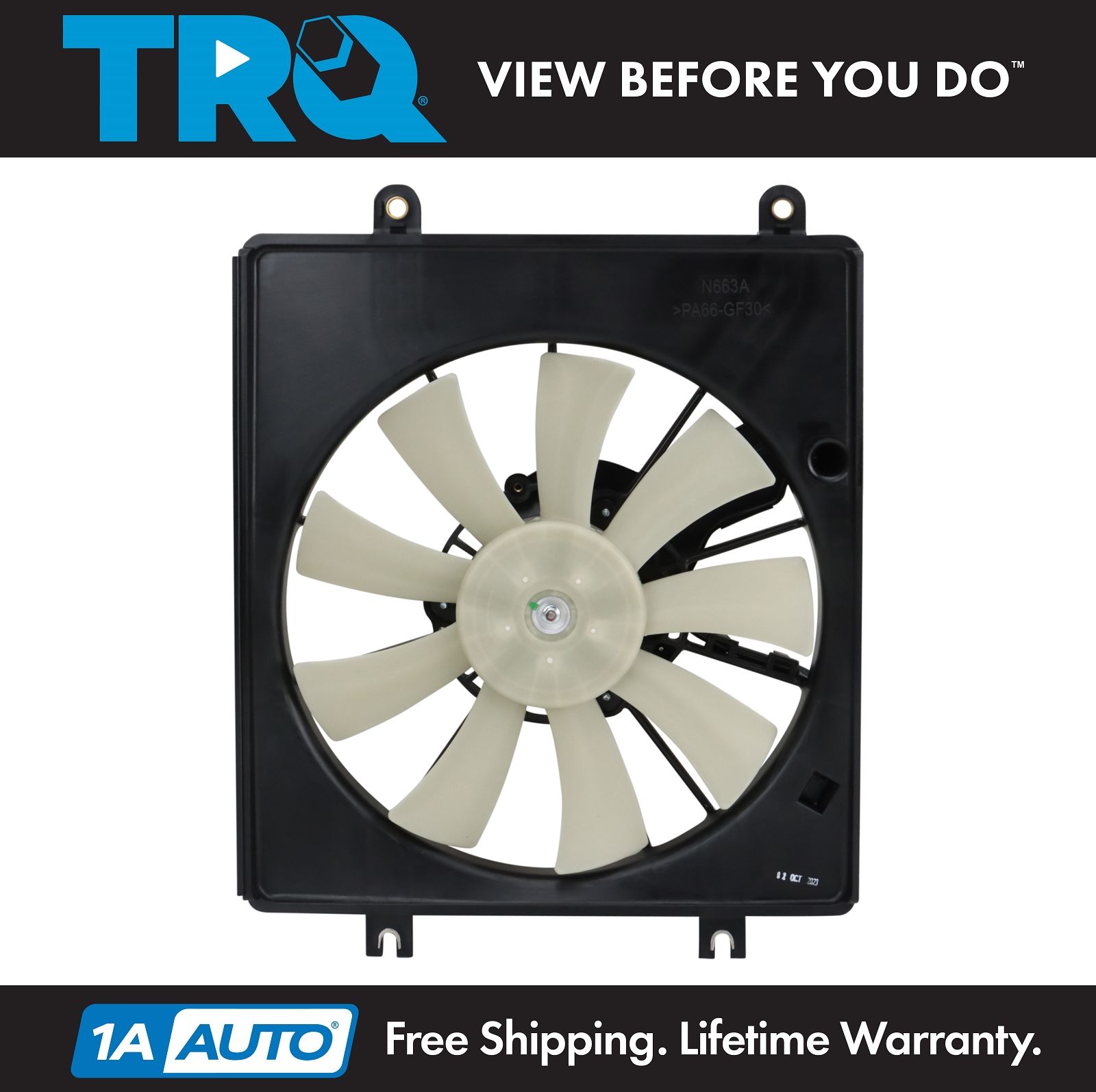 <b>A/C Condenser Cooling Fan Assembly</b>