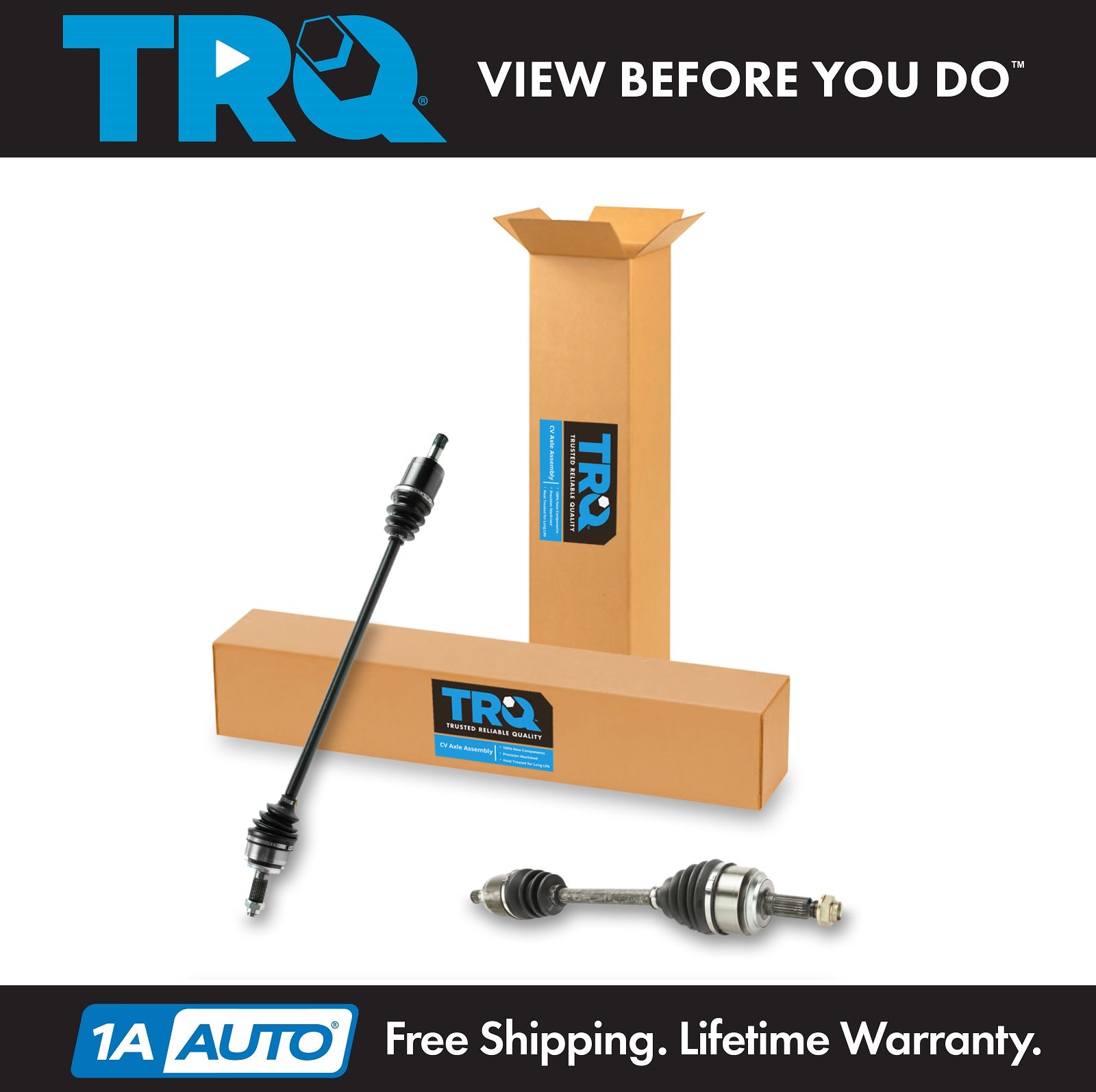 <b>2 Piece CV Axle Assembly Set</b>