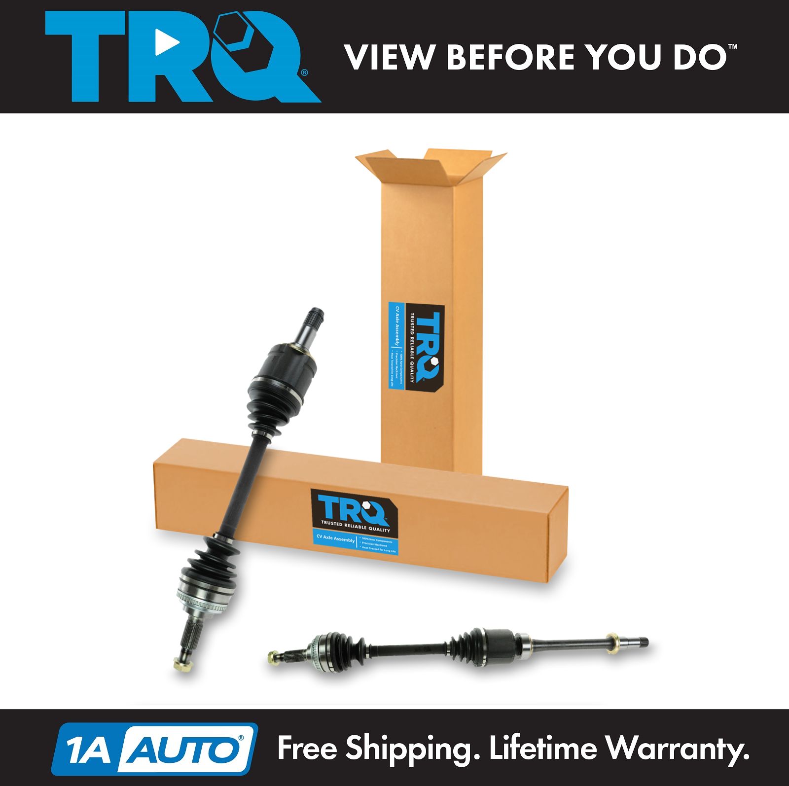 <b>2 Piece CV Axle Assembly Set</b>