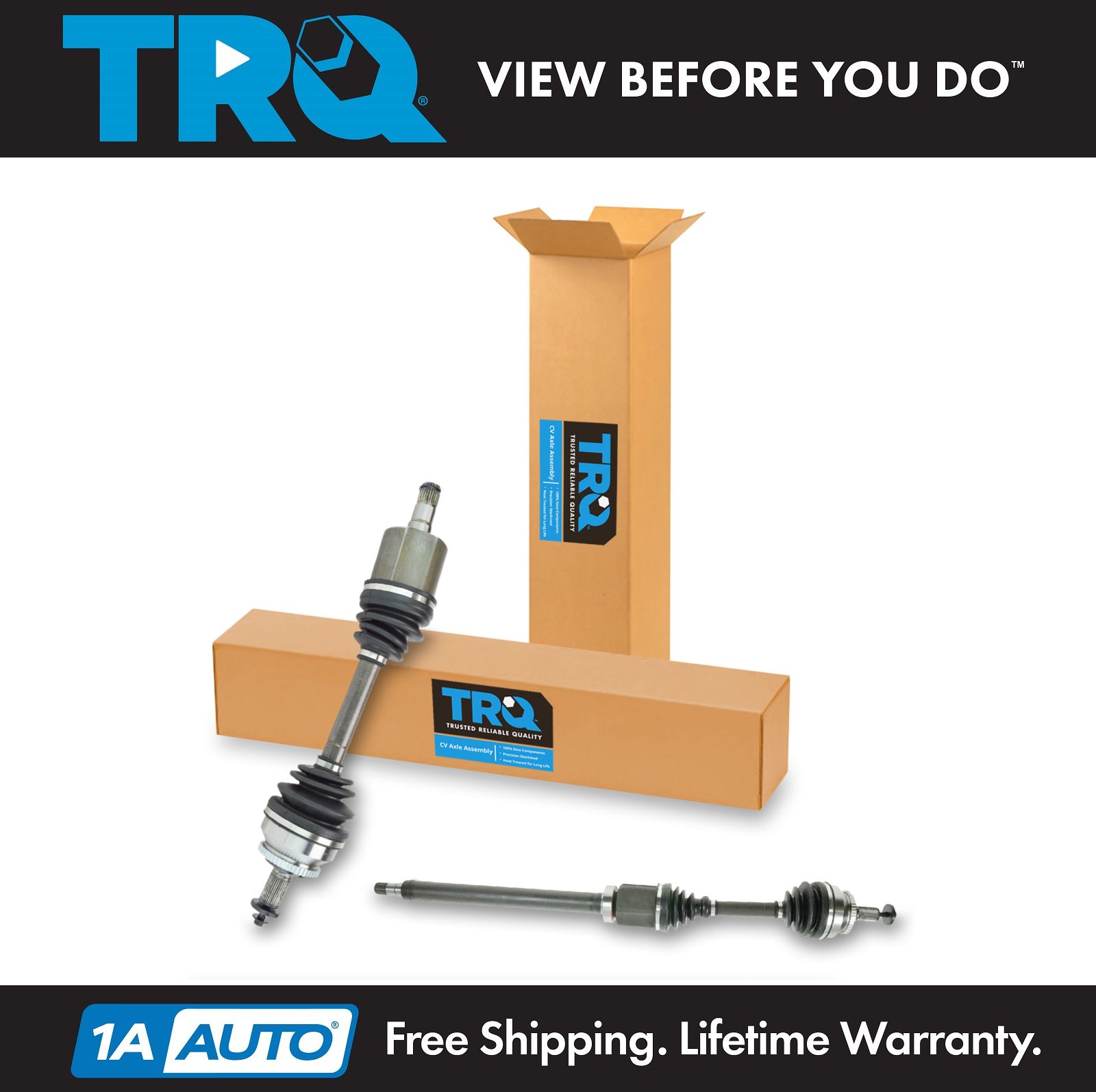 New Front Axles Front Wheel Drive /& Automatic Transmission for Volvo C70 2001 2002 2003 2004