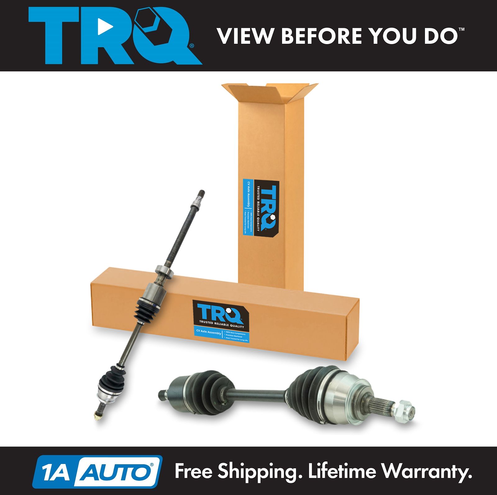 <b>2 Piece CV Axle Assembly Set</b>