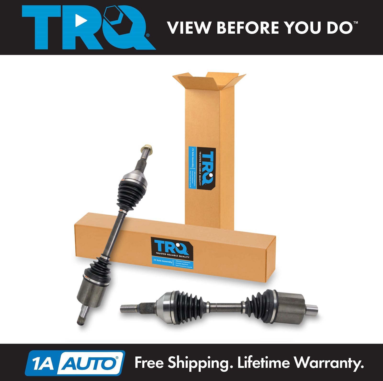 <b>2 Piece CV Axle Assembly Set</b>