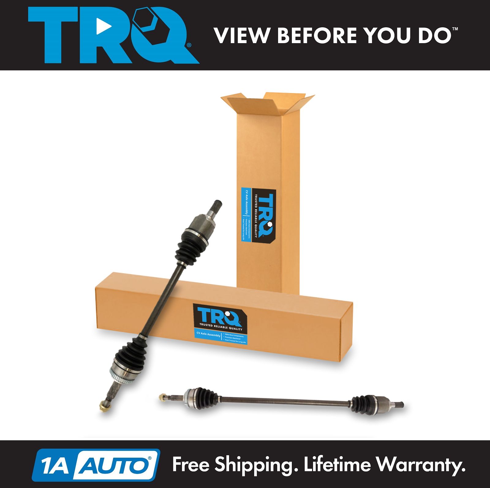 <b>2 Piece CV Axle Assembly Set</b>