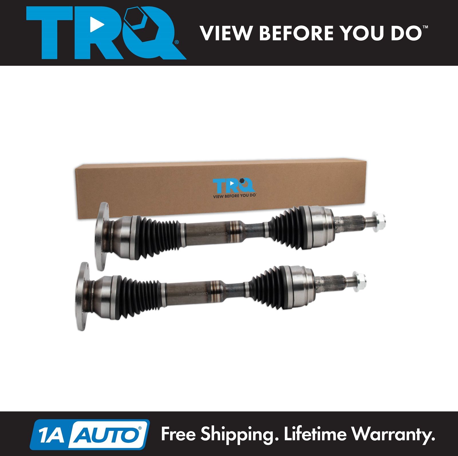 <b>2 Piece Heavy Duty CV Axle Assembly Set</b>
