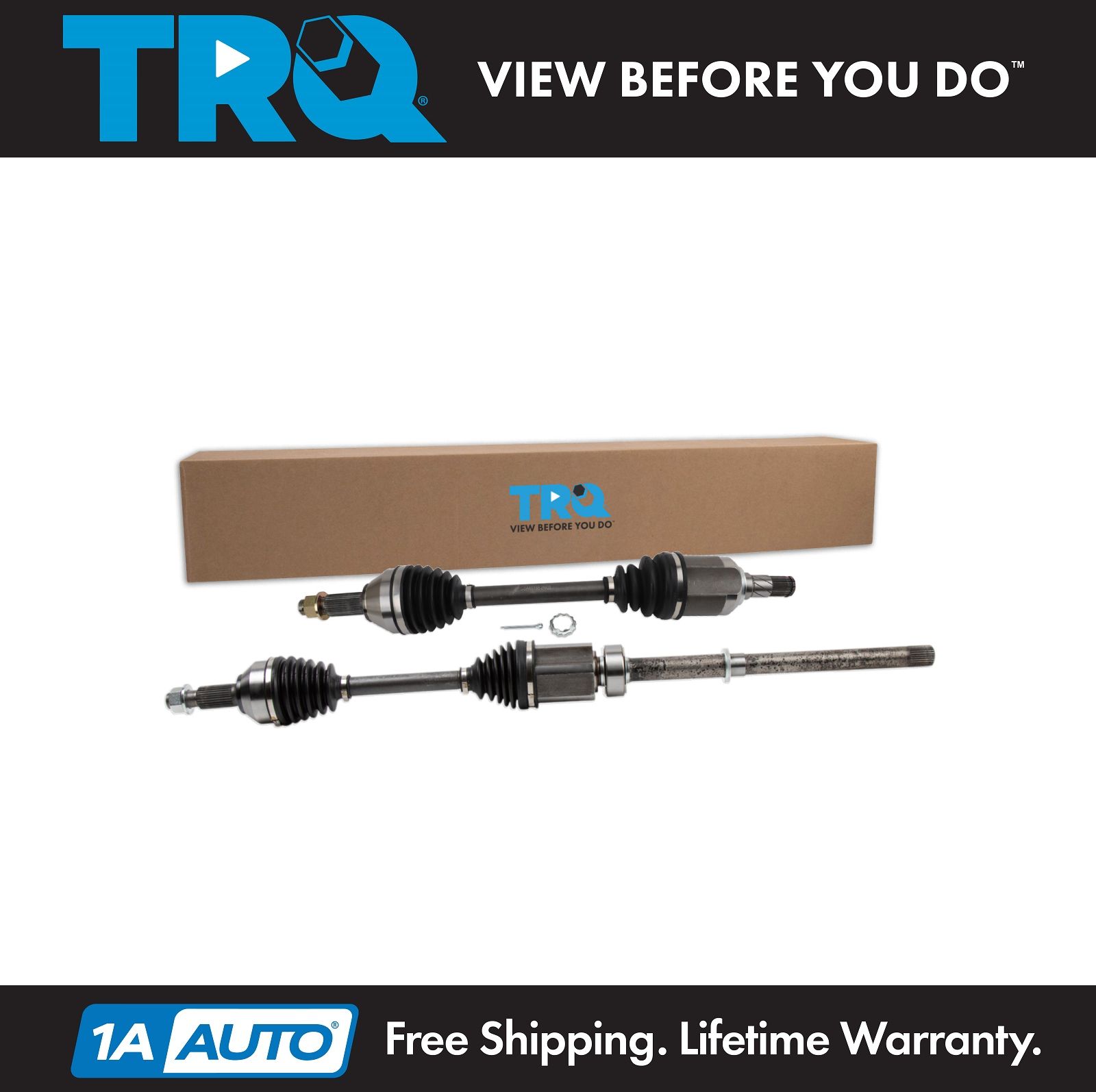 <b>2 Piece CV Axle Assembly Set</b>