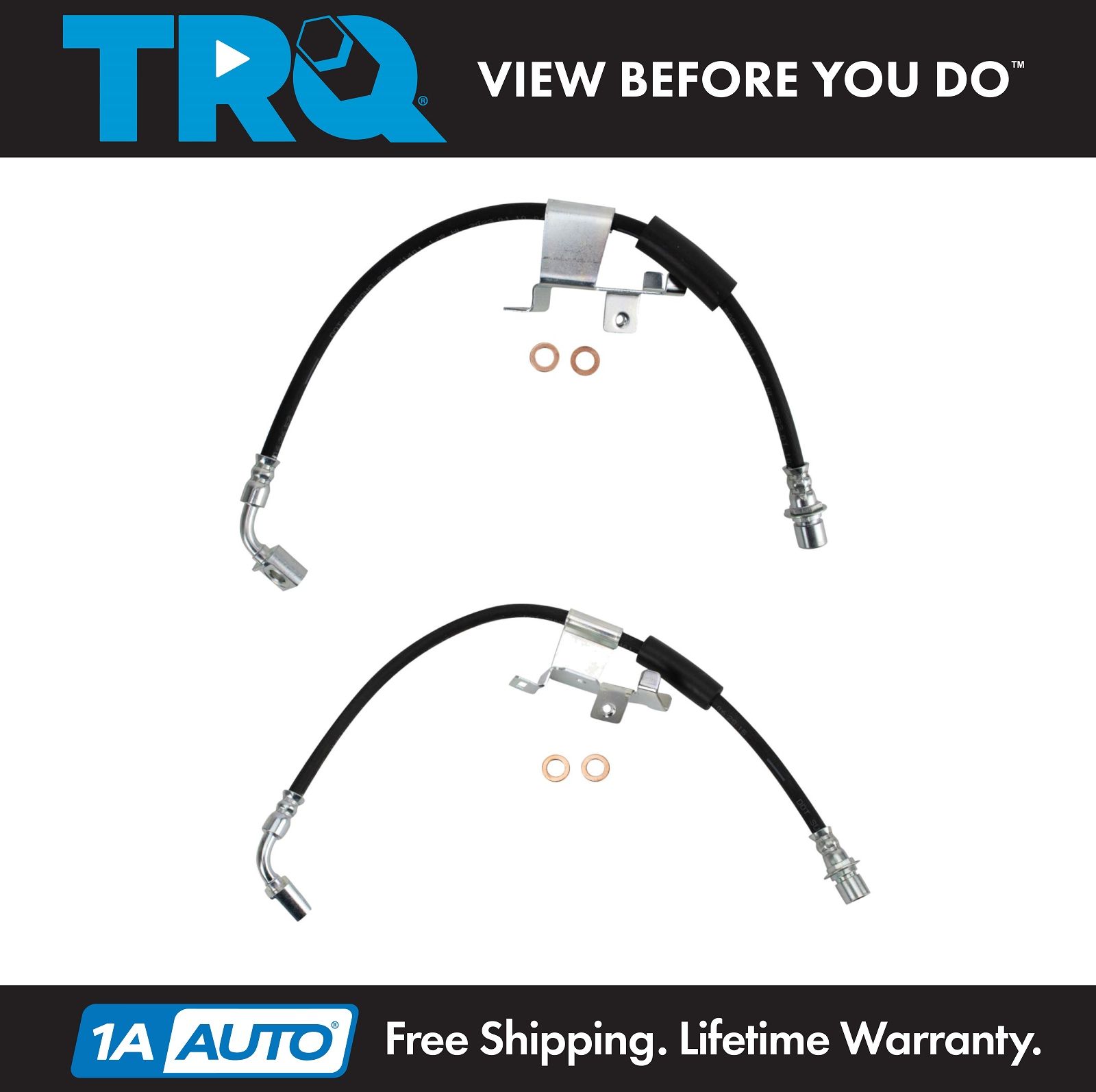 <b>2 Piece Brake Hose Set</b>