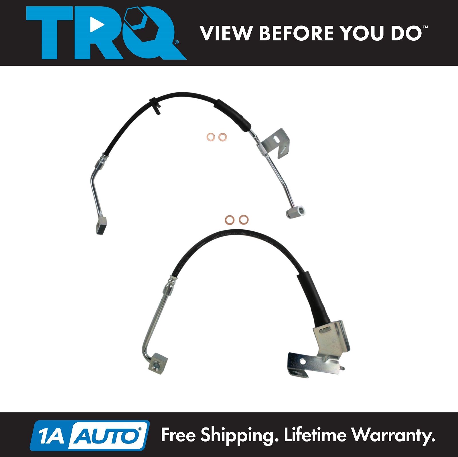 <b>2 Piece Brake Hose Set</b>