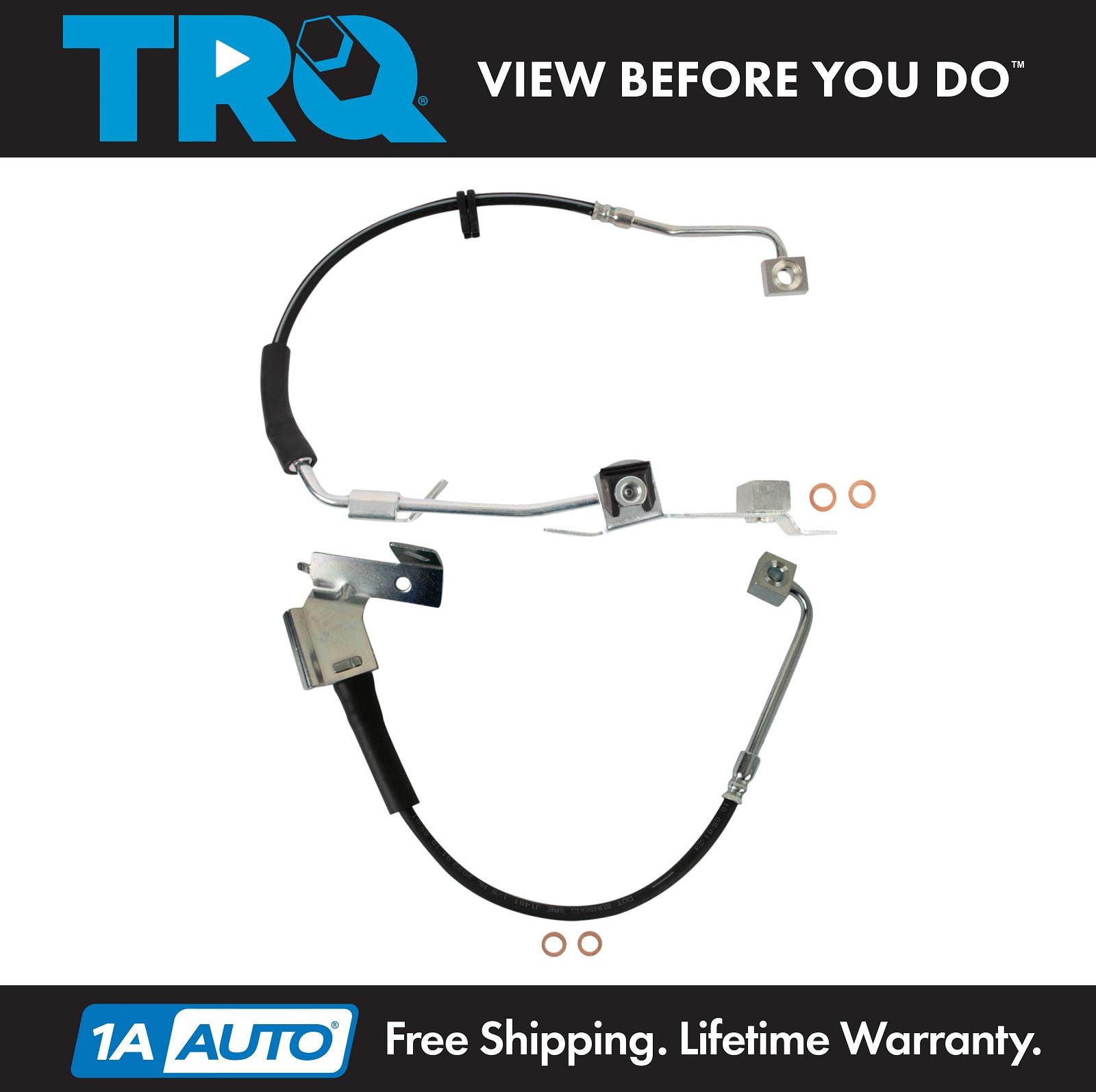 <b>2 Piece Brake Hose Set</b>