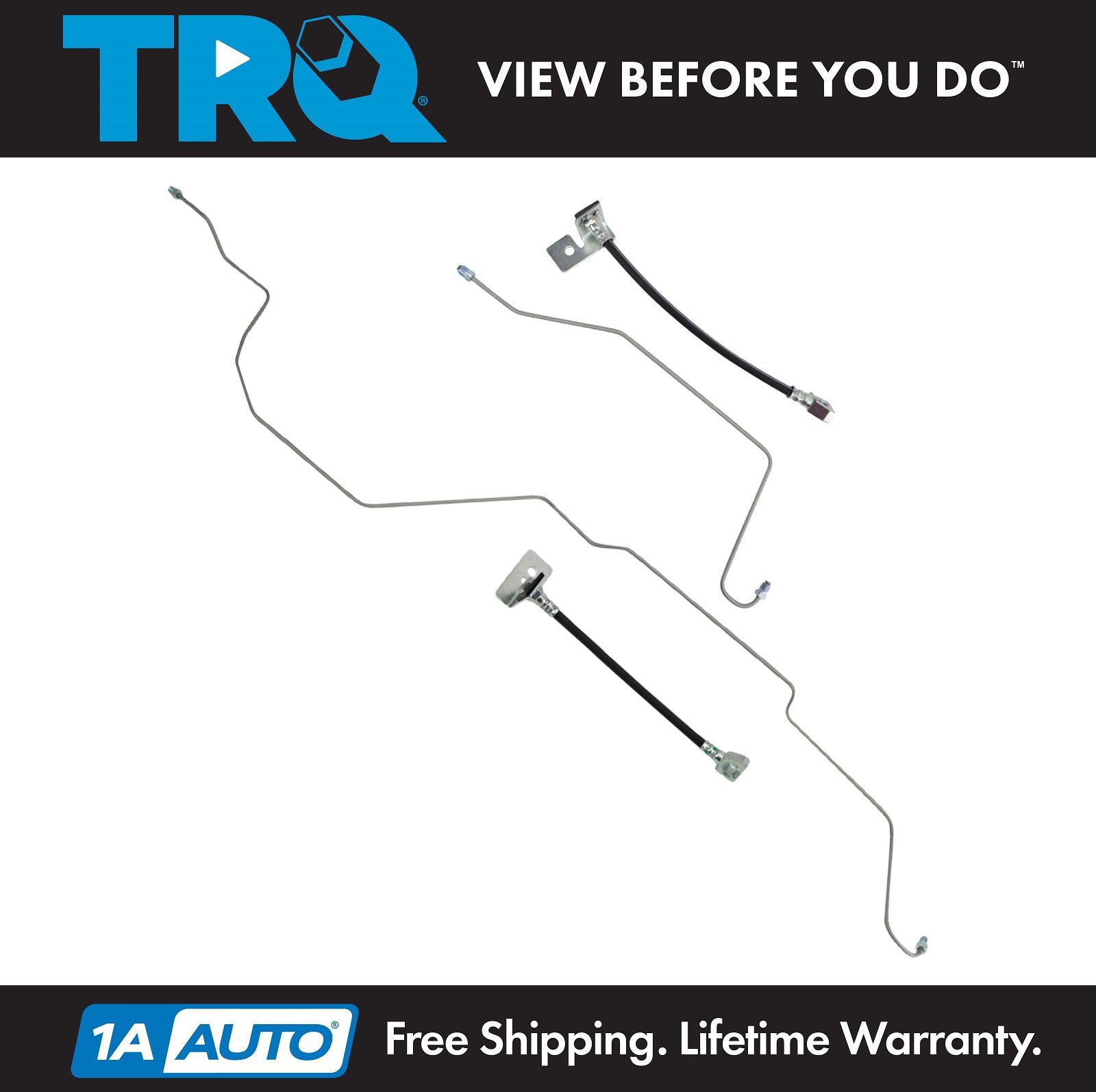 <b>2 Piece Brake Hose Set</b>