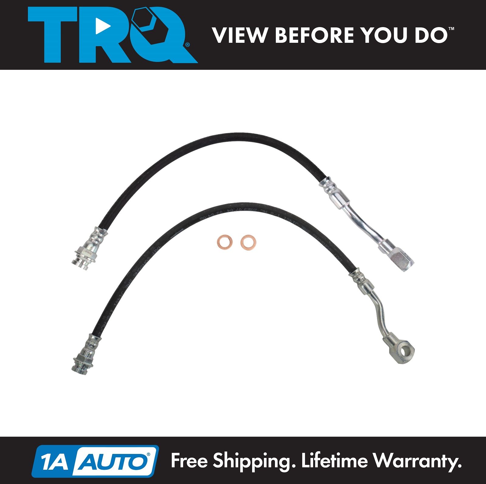 <b>2 Piece Brake Hose Set</b>