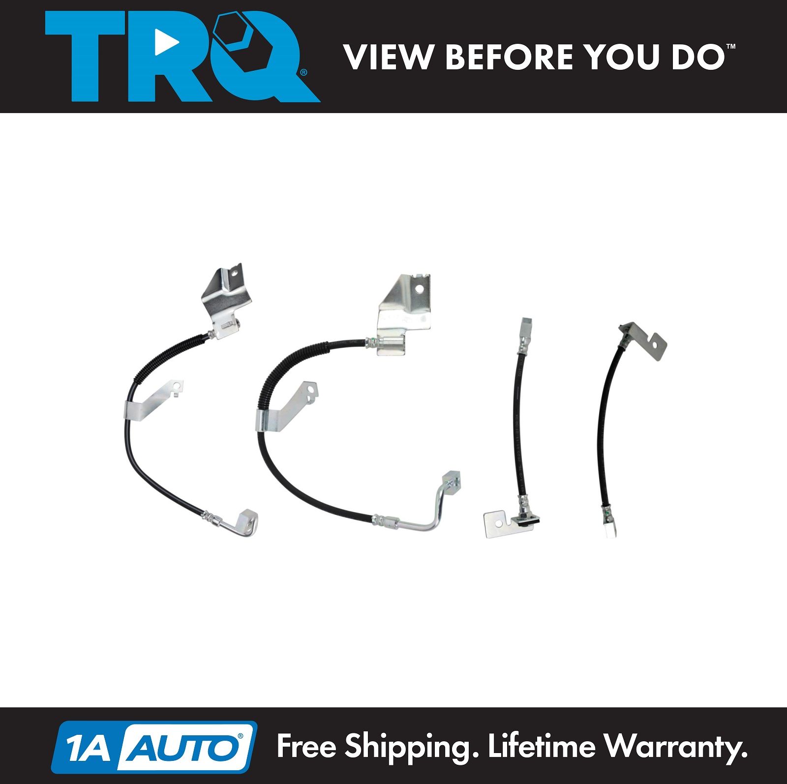 <b>4 Piece Brake Hose Set</b>