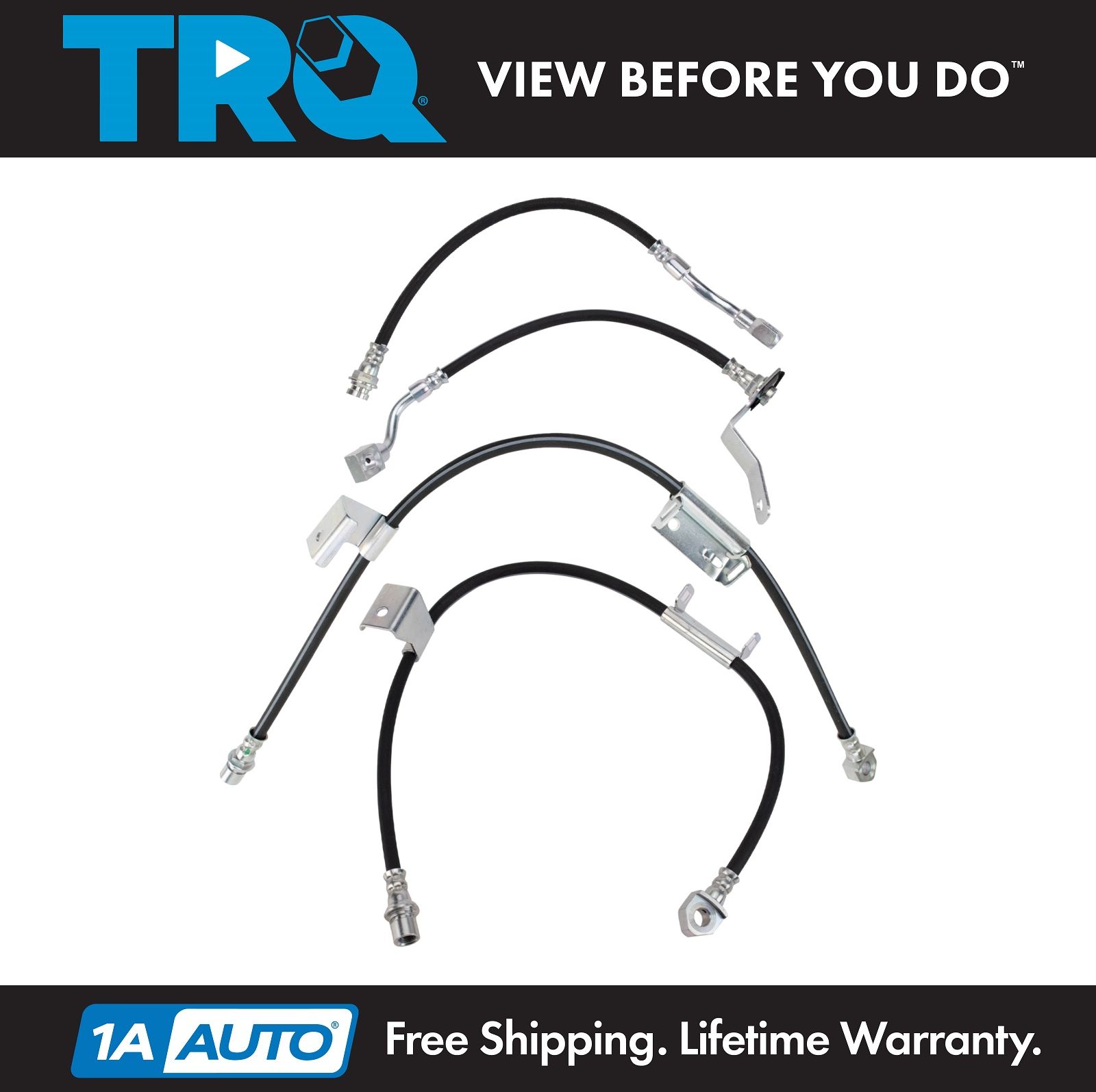 <b>4 Piece Brake Hose Set</b>
