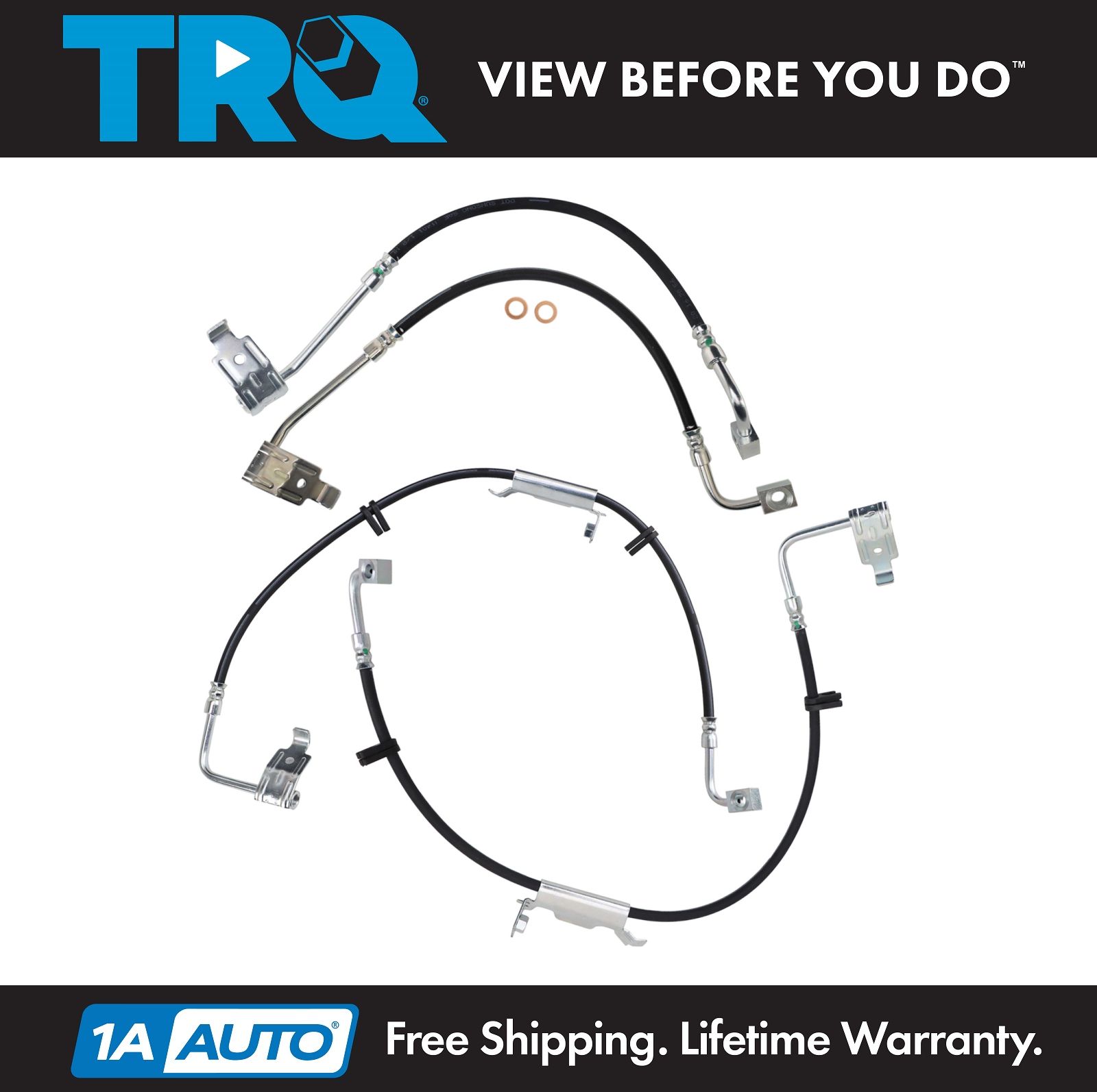 <b>4 Piece Brake Hose Set</b>