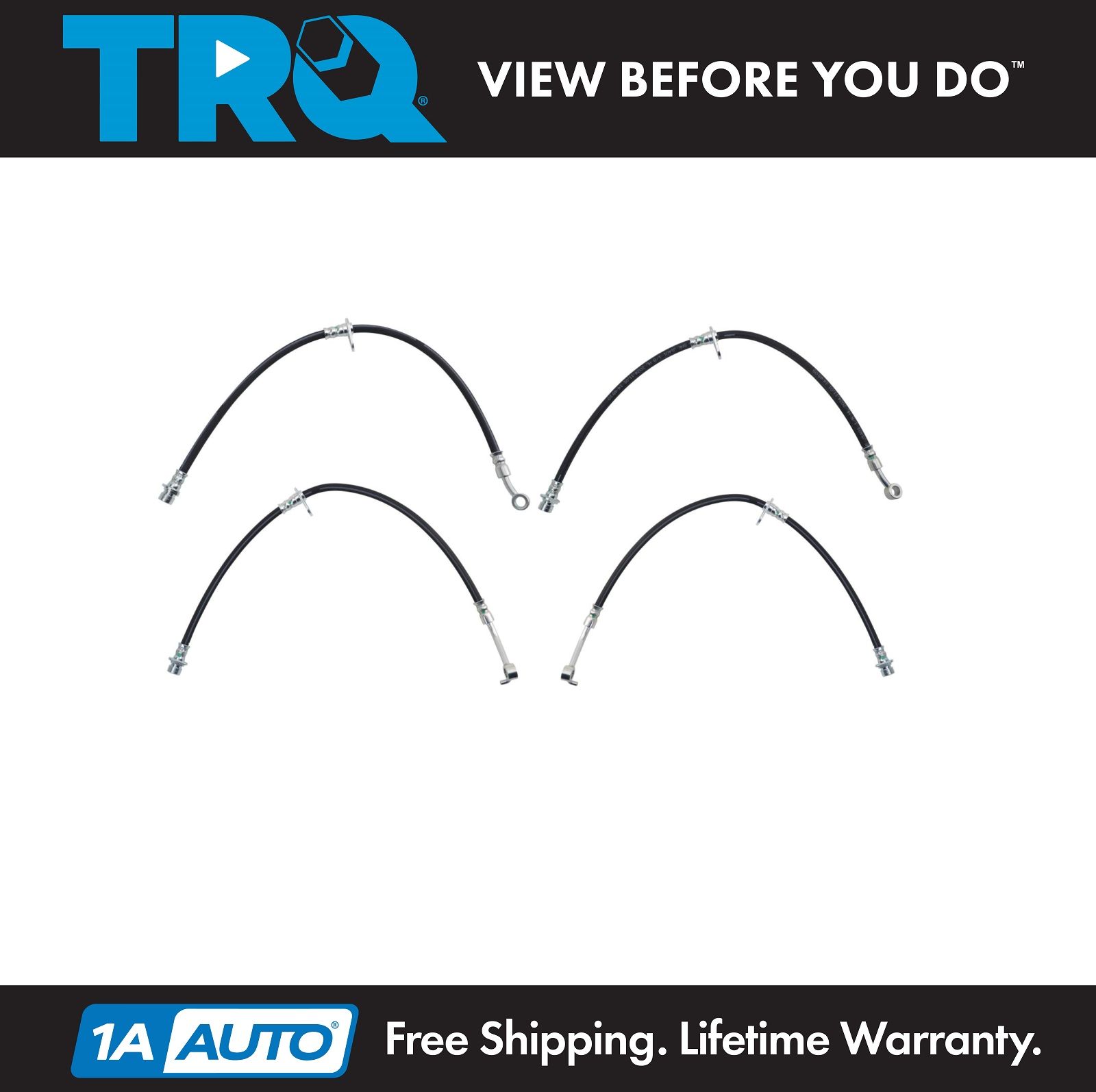 <b>4 Piece Brake Hose Set</b>