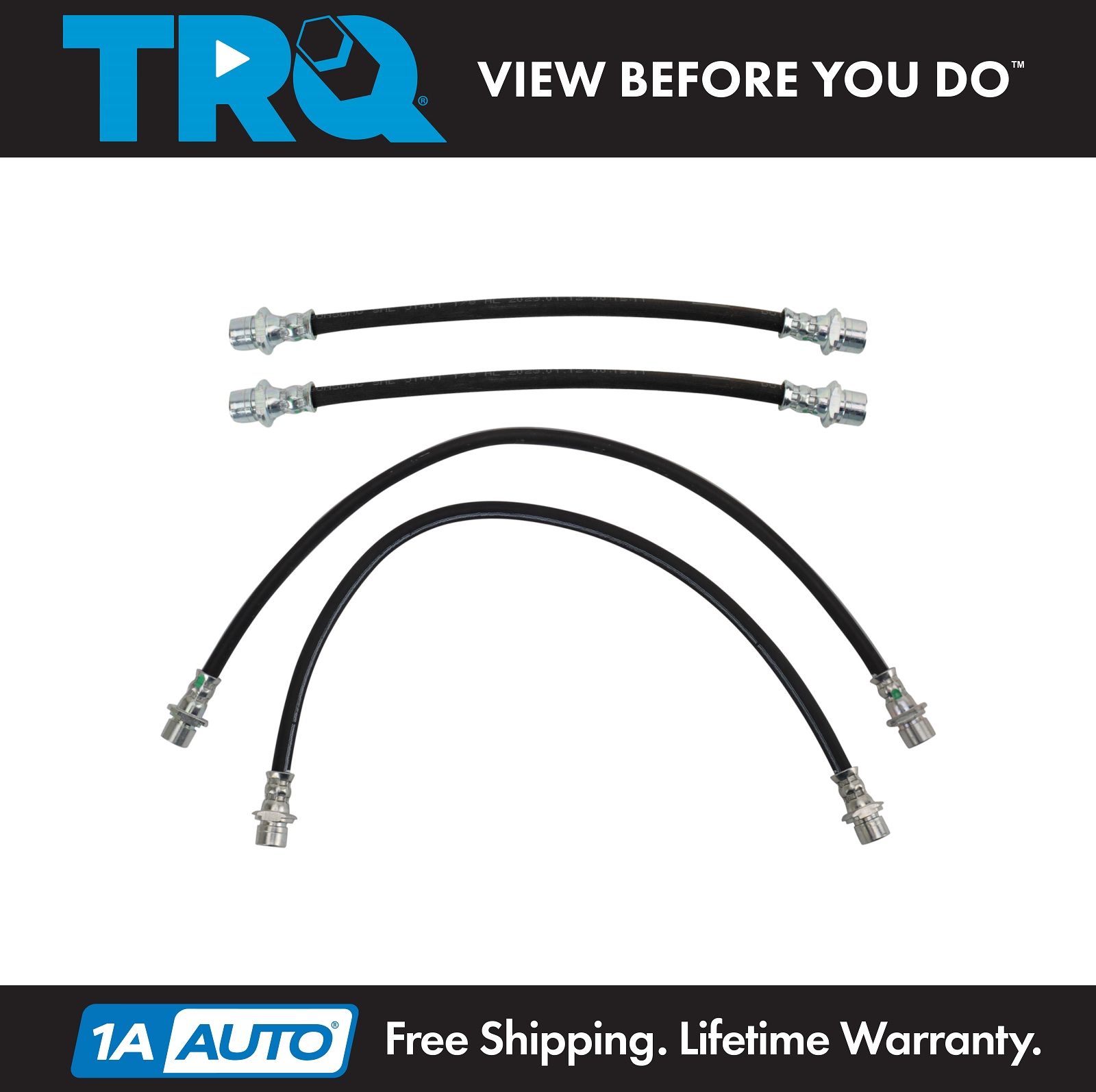 <b>4 Piece Brake Hose Set</b>