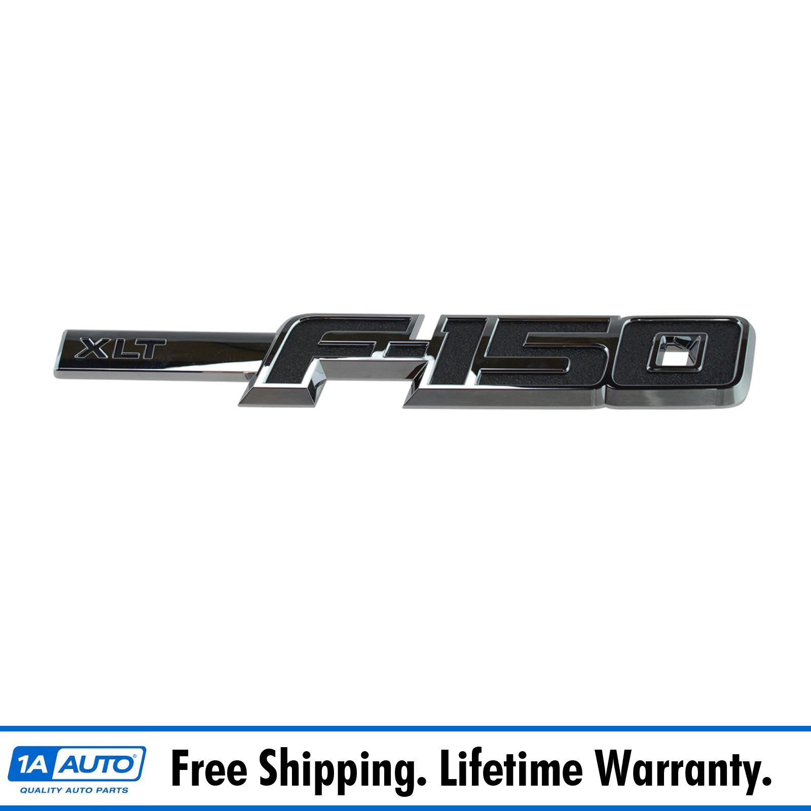 OEM F250 Lariat Emblem Nameplate Pair LH /& RH Fender Mount Chrome For Ford