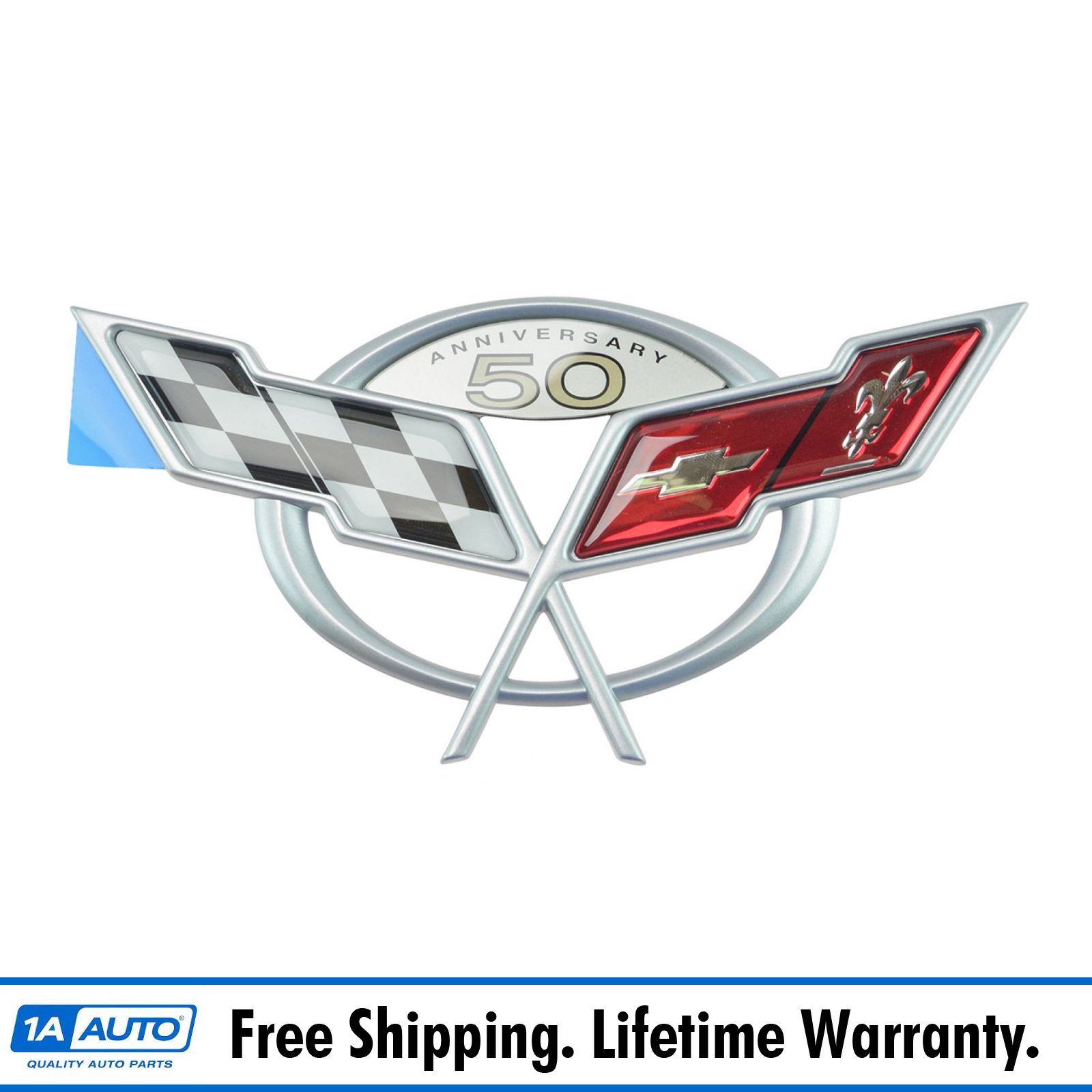 c5 corvette rear hatch emblem