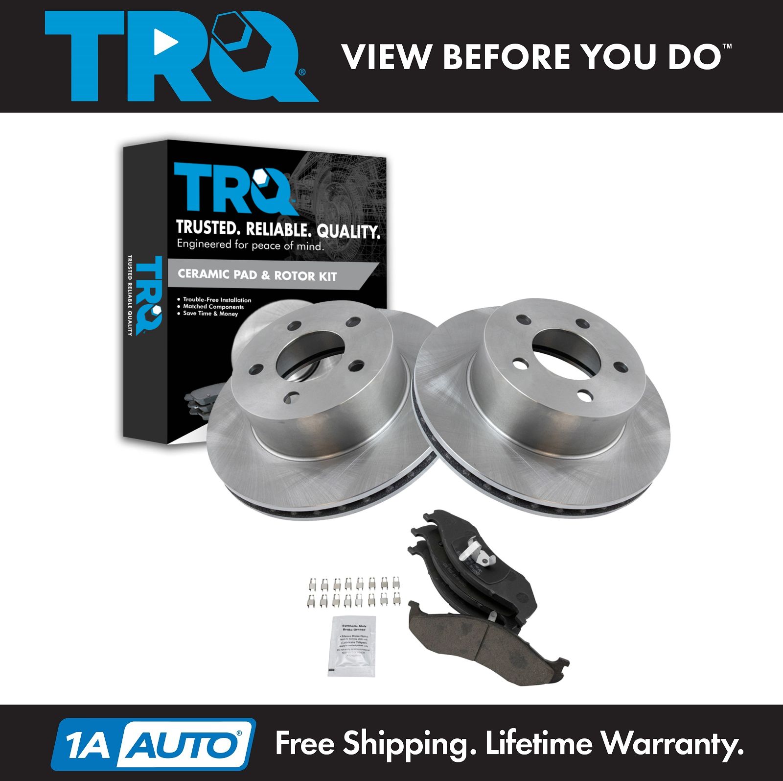 <b>Ceramic Brake Pad & Rotor Kit</b>