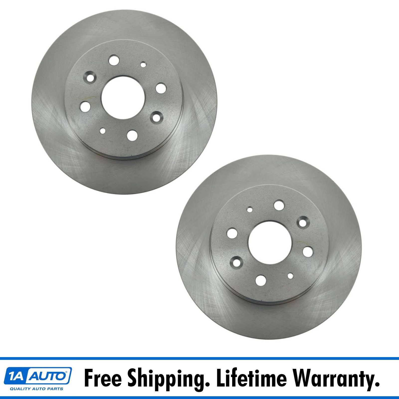 Fits 2012-2015 Kia Rio Front Rear HartBrakes Drill Slot Brake Rotors
