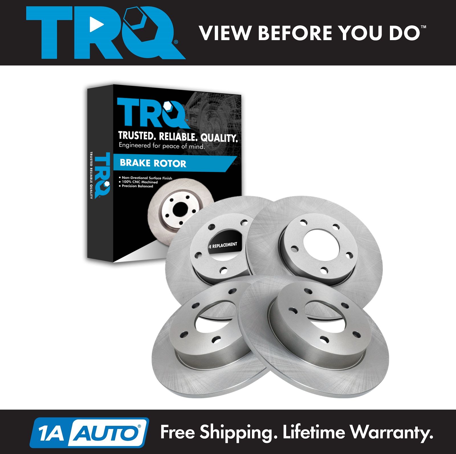 <b>4 Piece Brake Rotor Set</b>