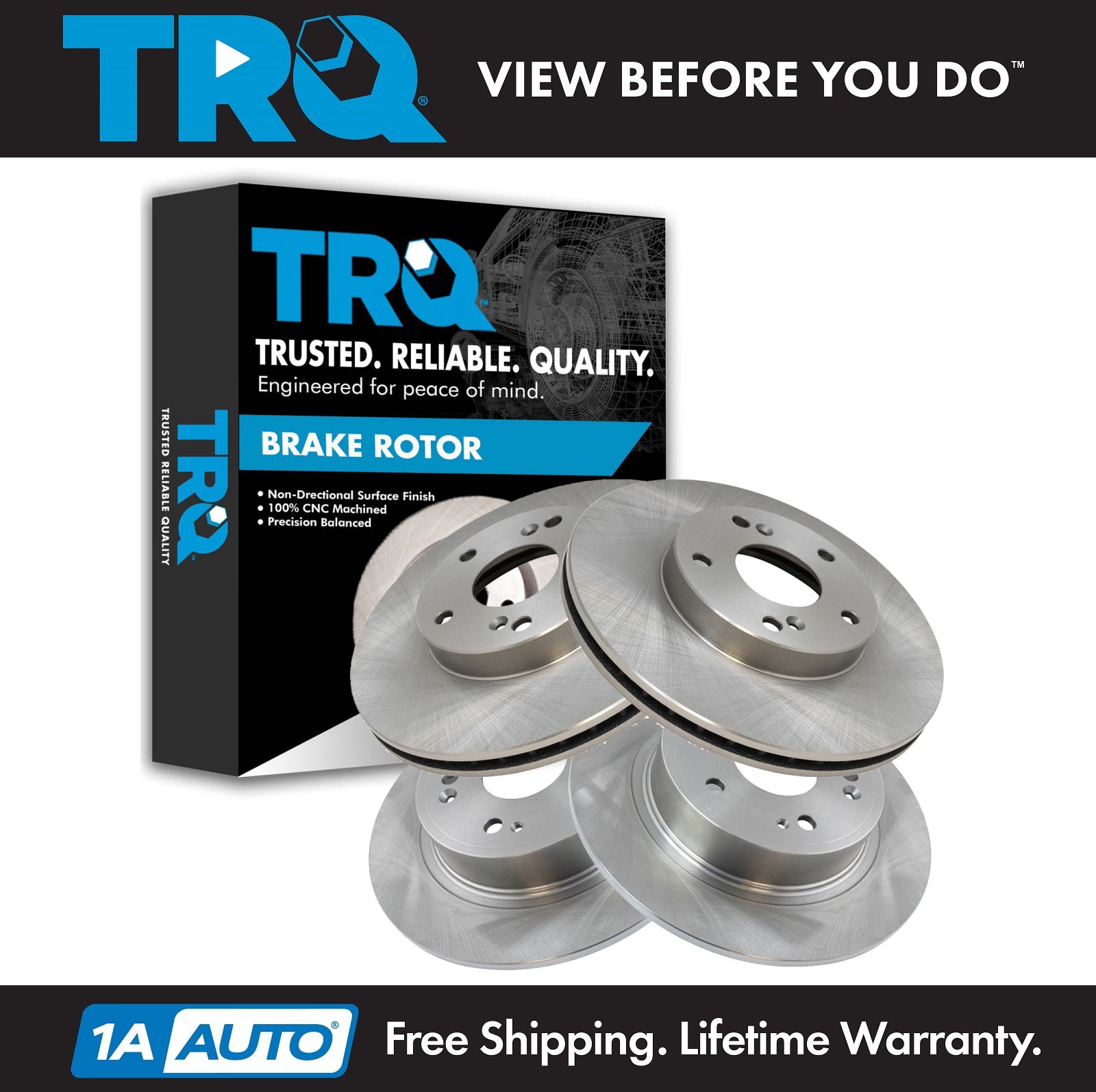 <b>4 Piece Brake Rotor Set</b>