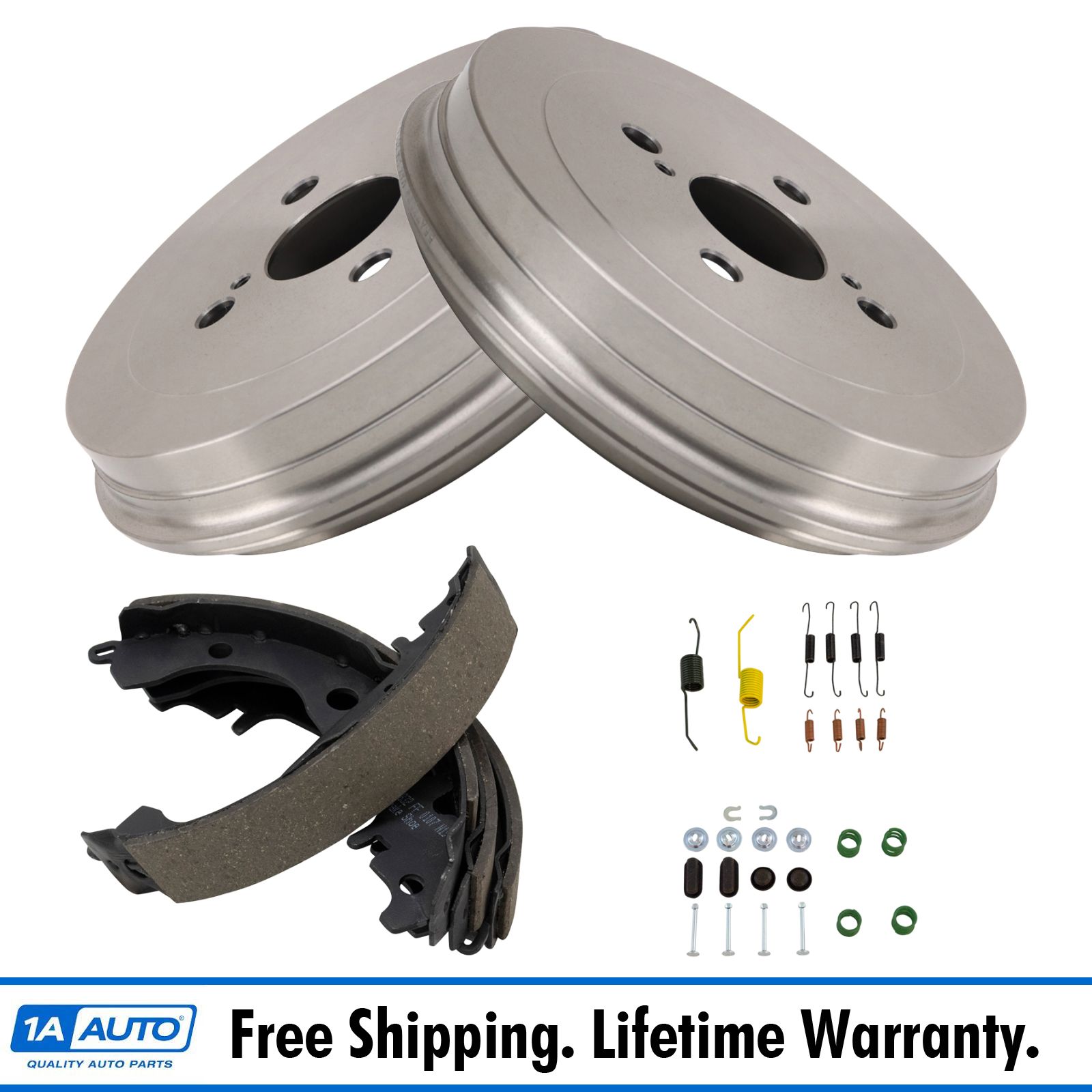 Rear Brake Drums Shoes & Hardware Kit for Scion xA xB New eBay