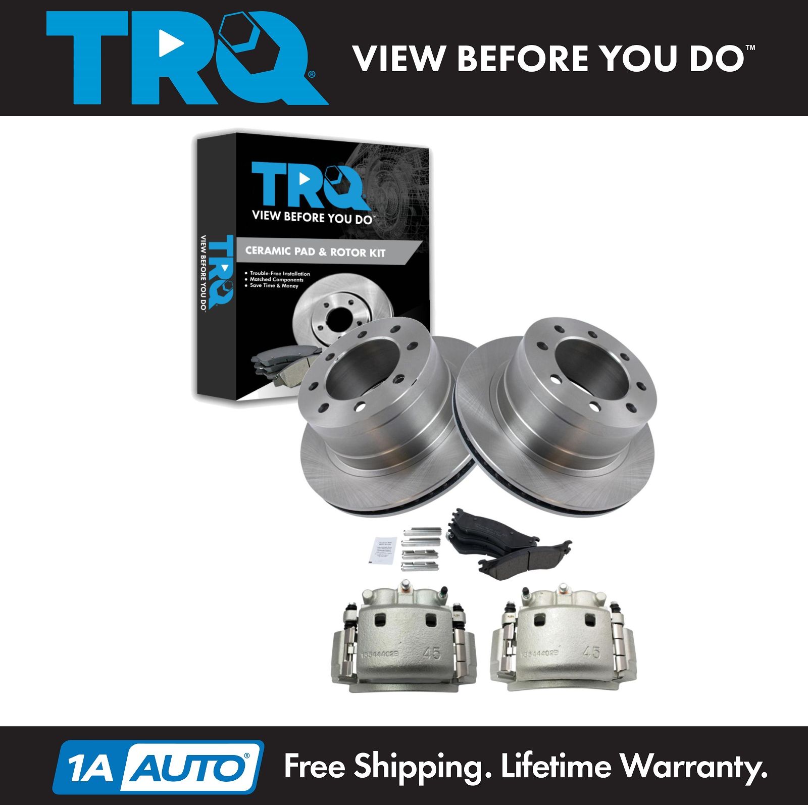 <b>Ceramic Brake Pad & Rotor Kit</b>