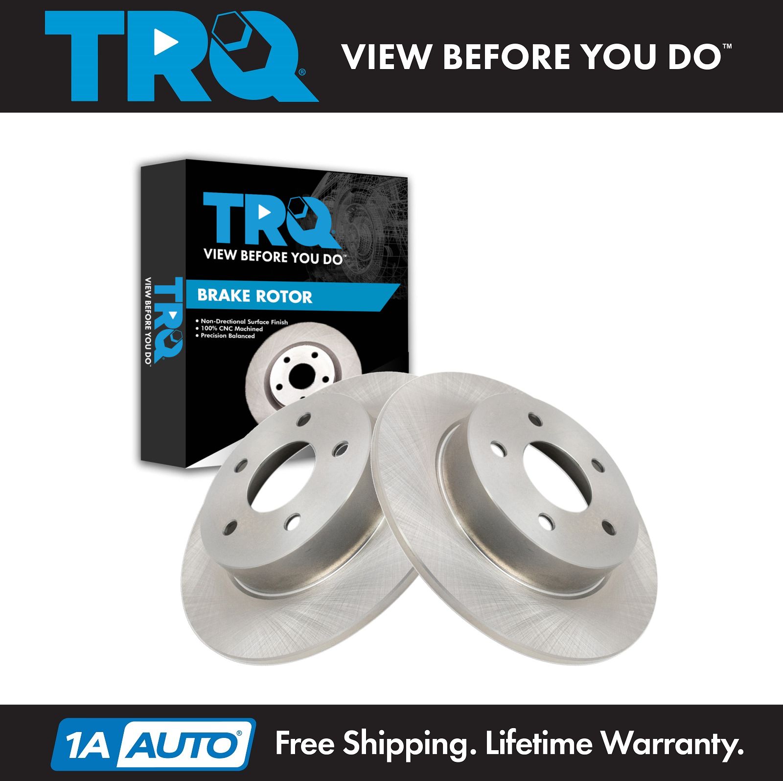 <b>2 Piece Brake Rotor Set</b>