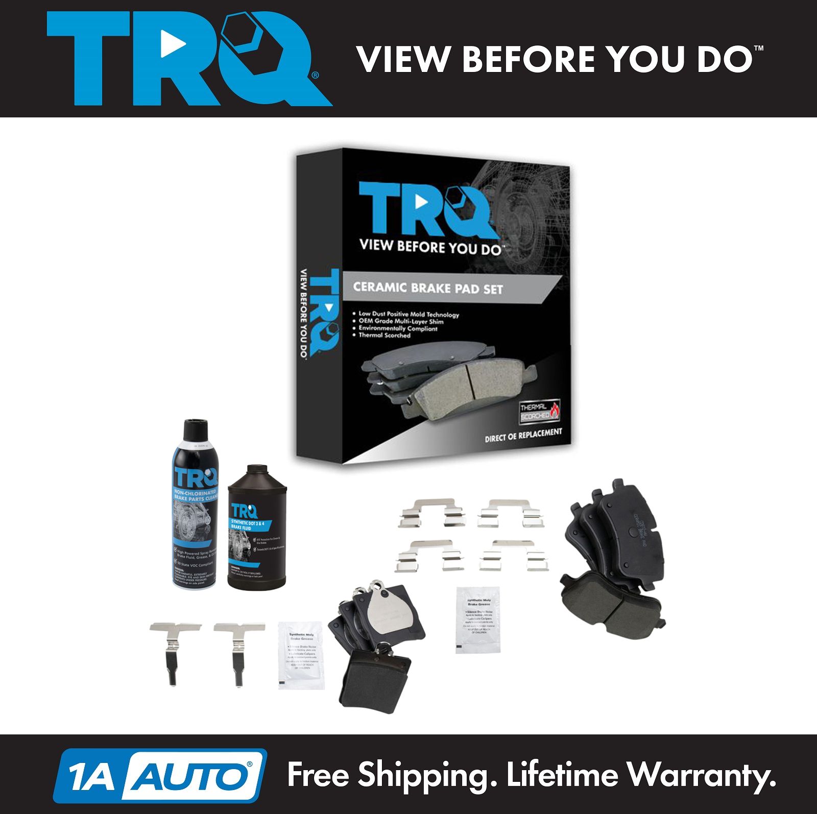 <b>Dot 3 & 4 Ceramic Brake Pads</b>