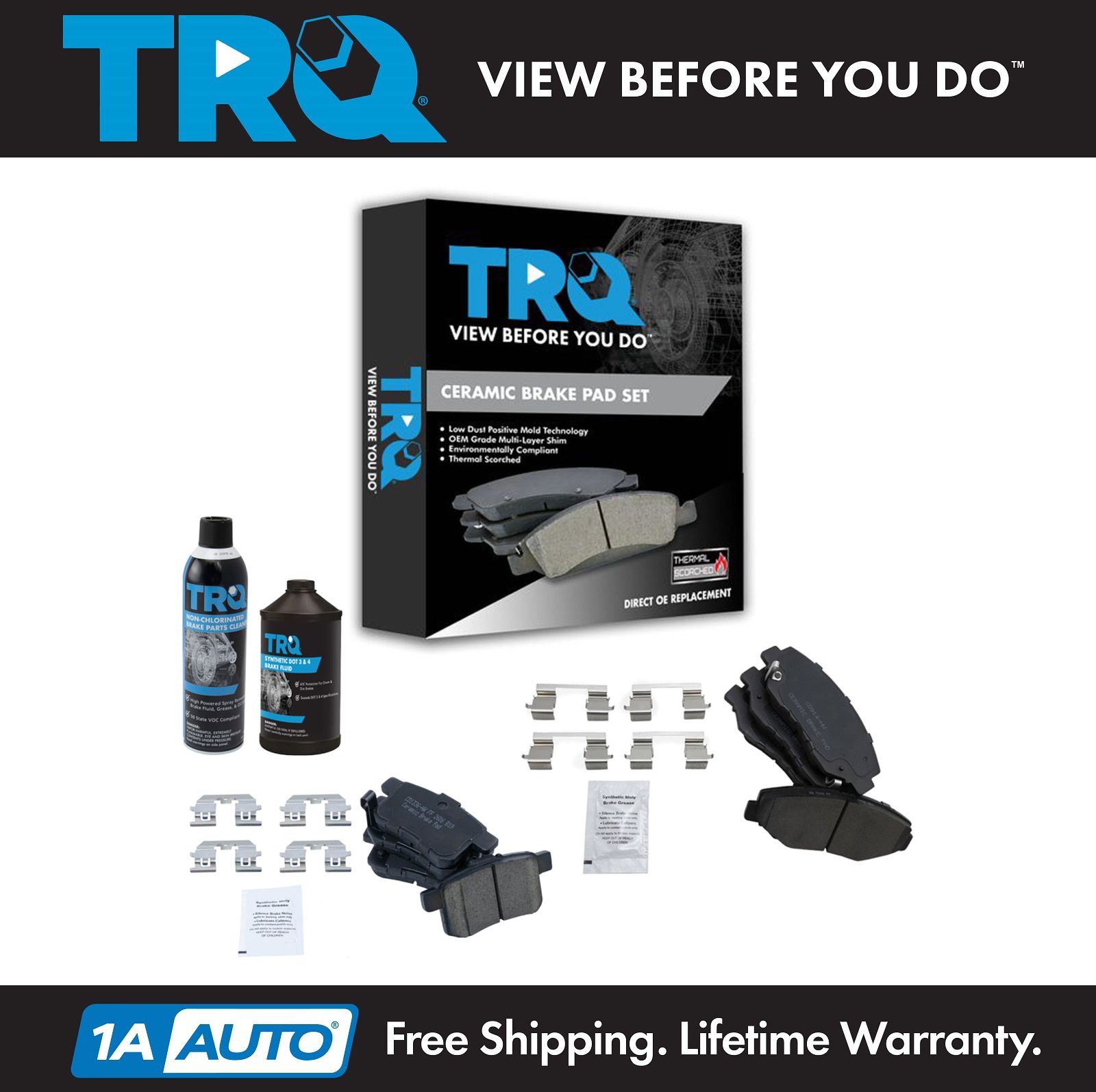 <b>Dot 3 & 4 Ceramic Brake Pads</b>