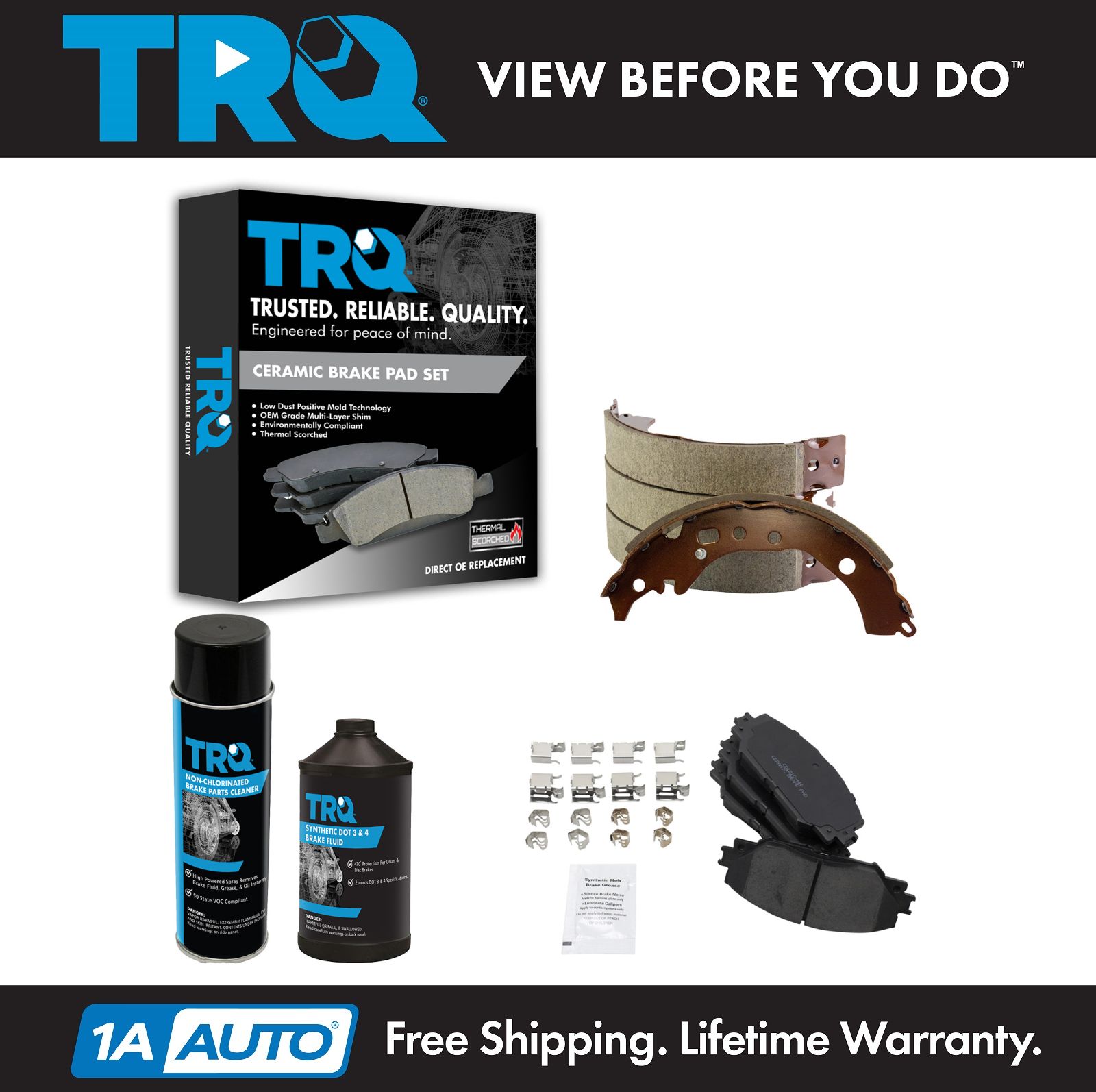<b>Dot 3 & 4 Ceramic Brake Pads</b>