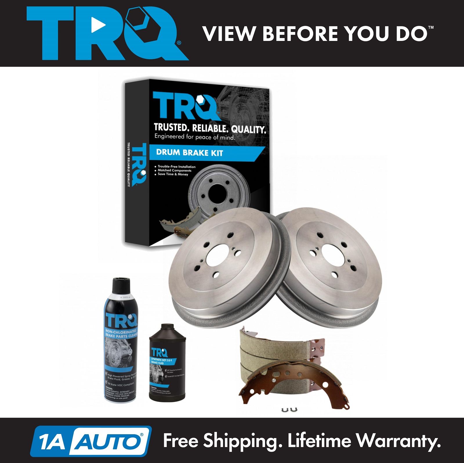 <b>Dot 3 & 4 Brake Shoe & Drum Kit</b>