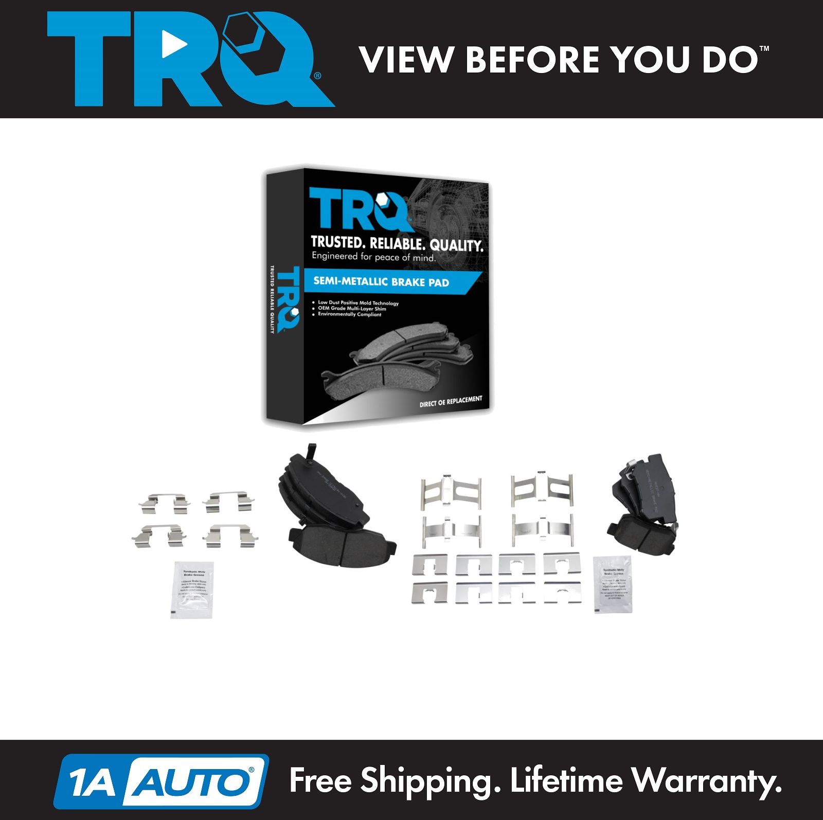 <b>Semi-Metallic Brake Pads</b>