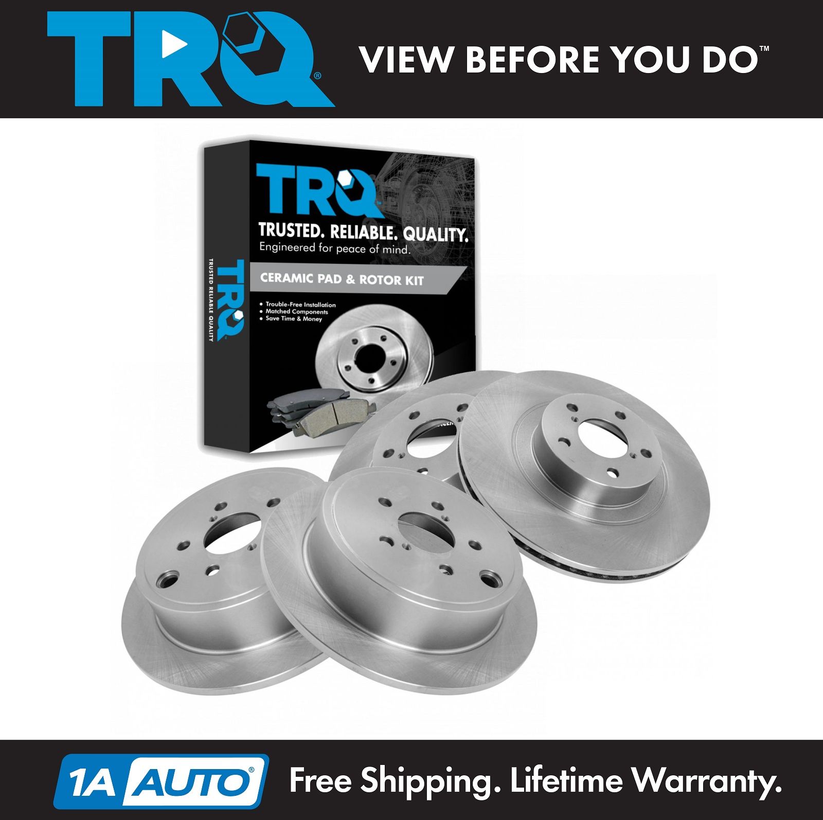 <b>4 Piece Brake Rotor Set</b>