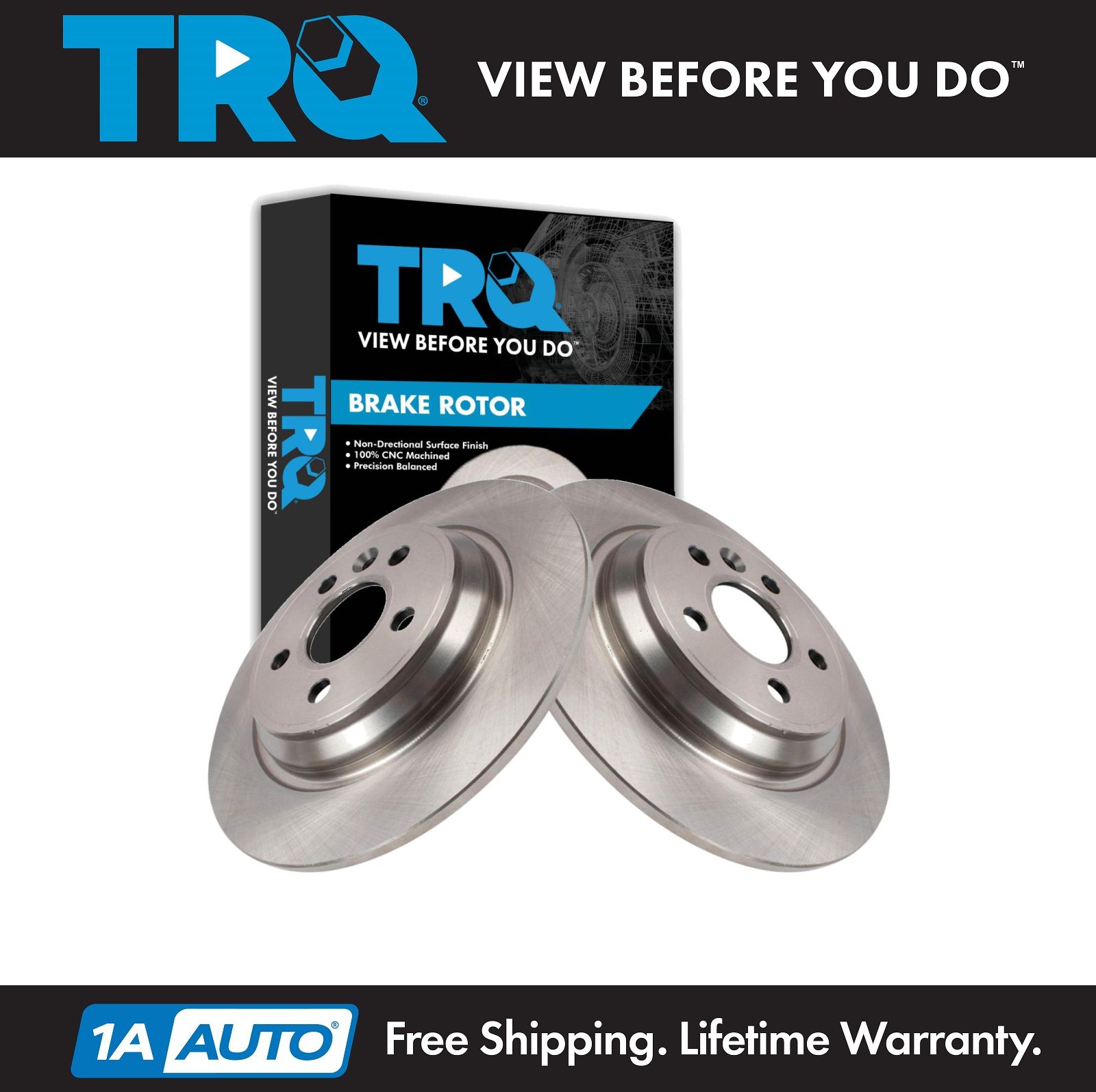 <b>2 Piece Brake Rotor Set</b>