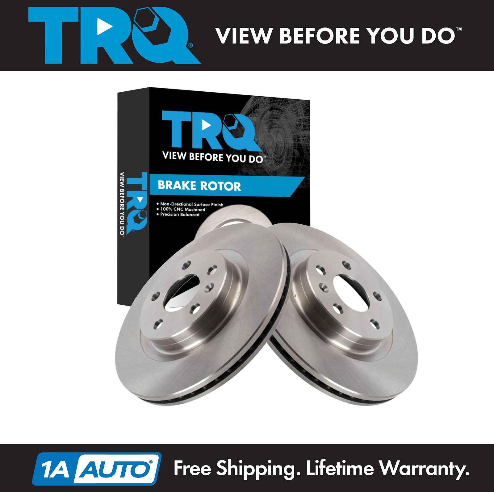 <b>2 Piece Brake Rotor Set</b>