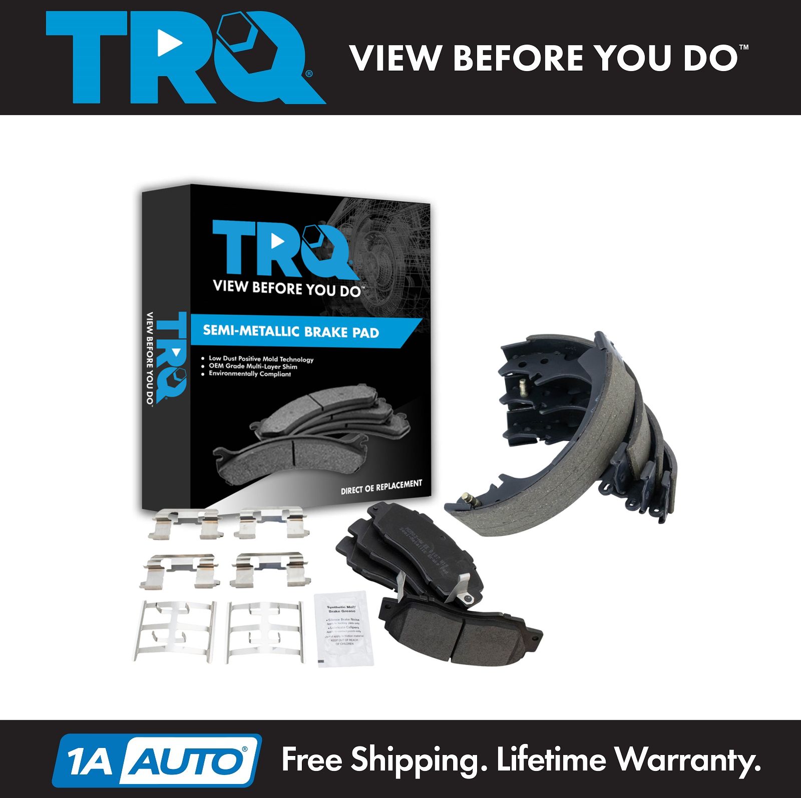 <b>Semi-Metallic Brake Pads</b>