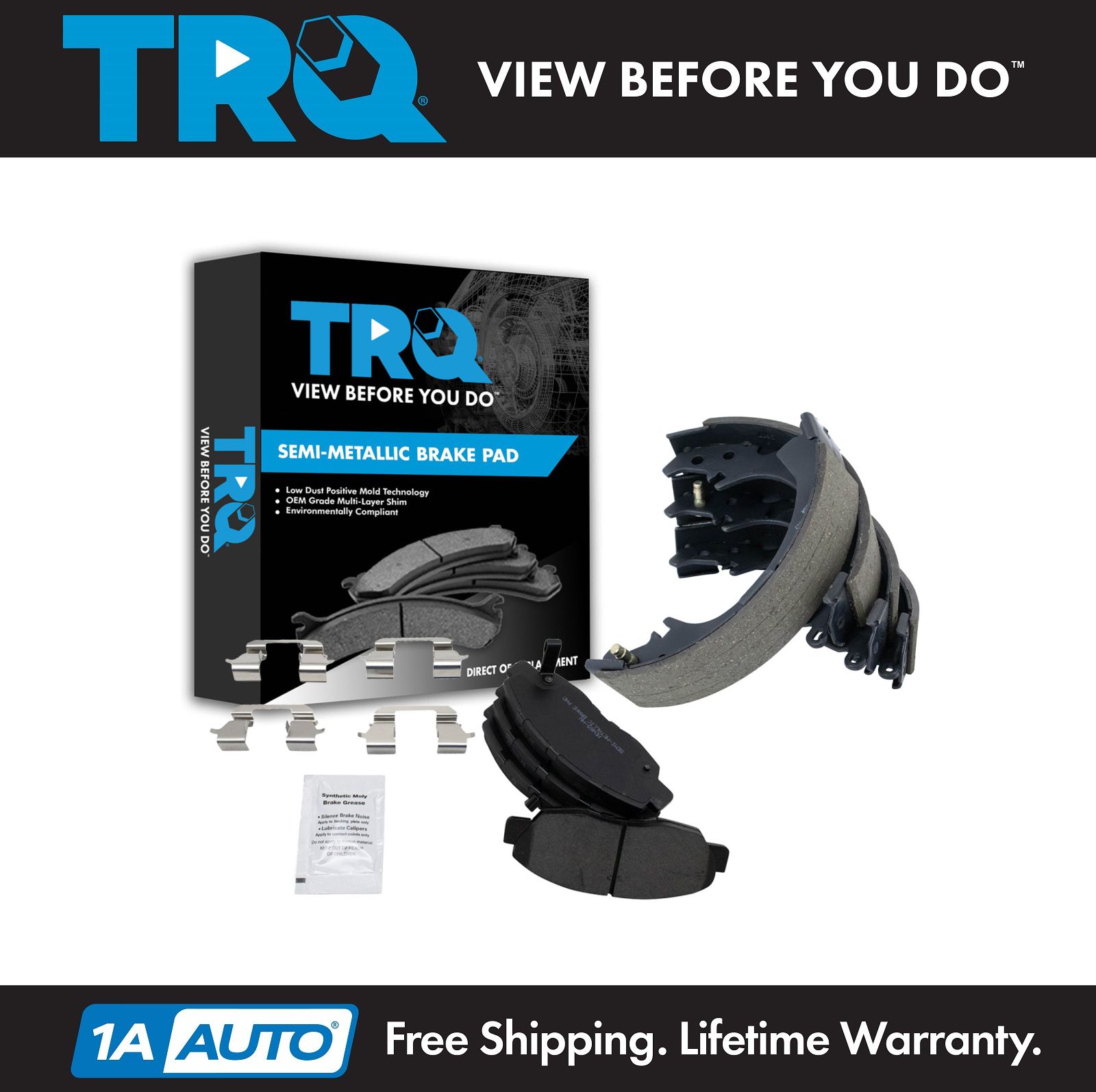 <b>Semi-Metallic Brake Pads</b>