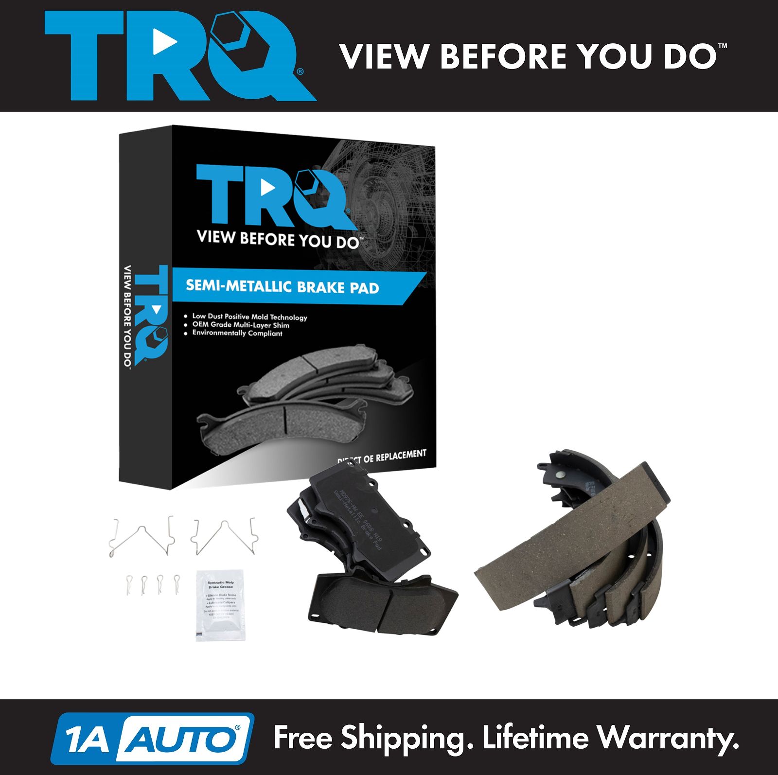 <b>Semi-Metallic Brake Pads</b>