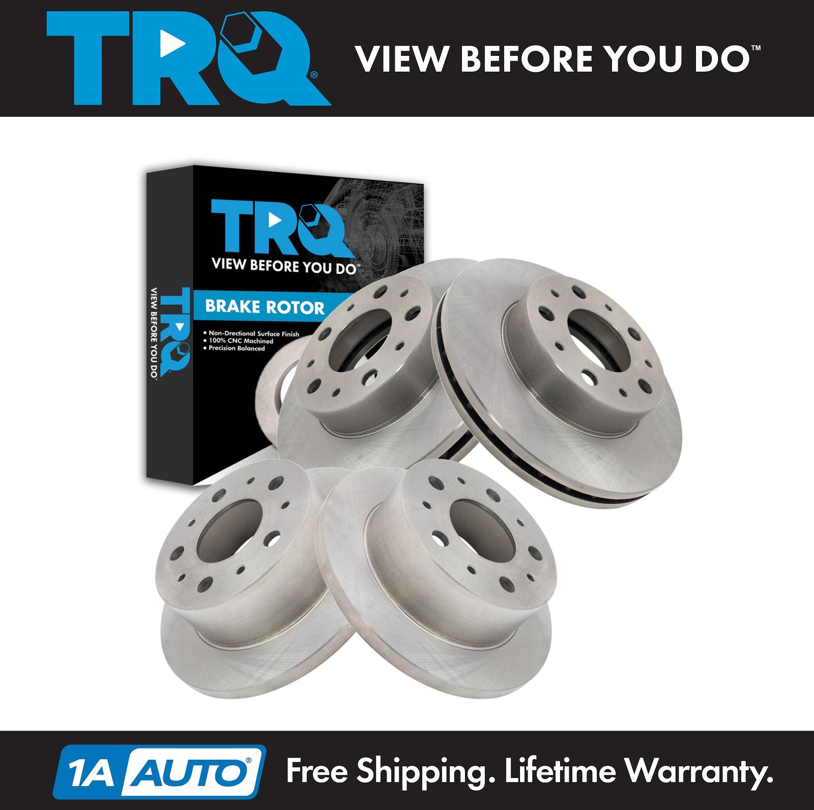 <b>4 Piece Brake Rotor Set</b>