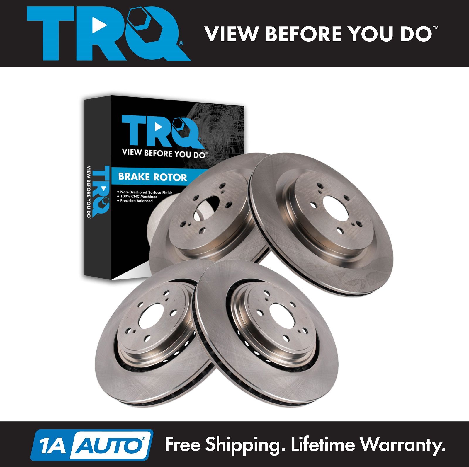 <b>4 Piece Brake Rotor Set</b>