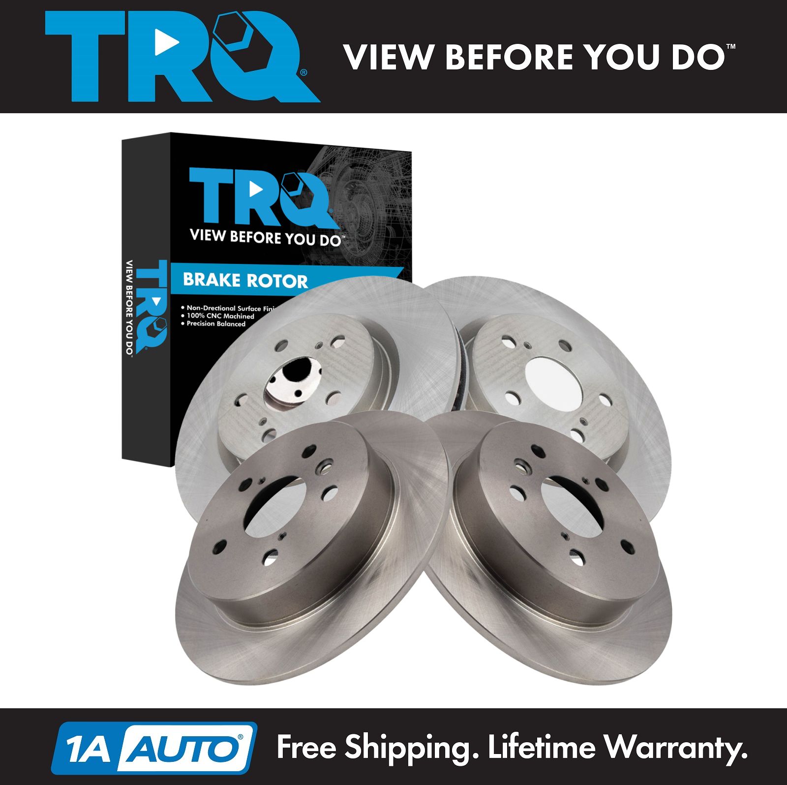 <b>4 Piece Brake Rotor Set</b>