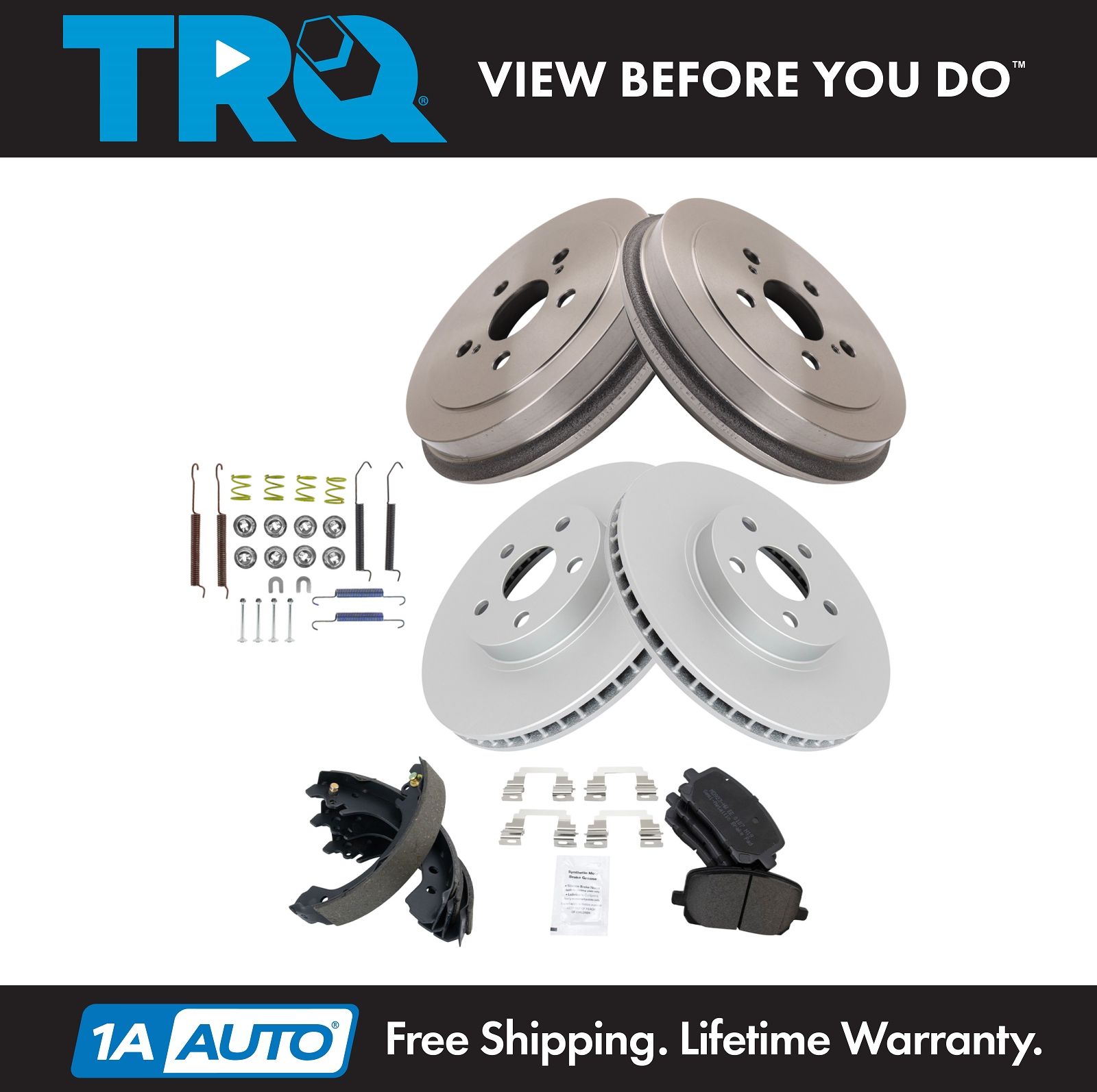 <b>Semi-Metallic Brake Pad & Rotor, Shoe & Drum Kit</b>