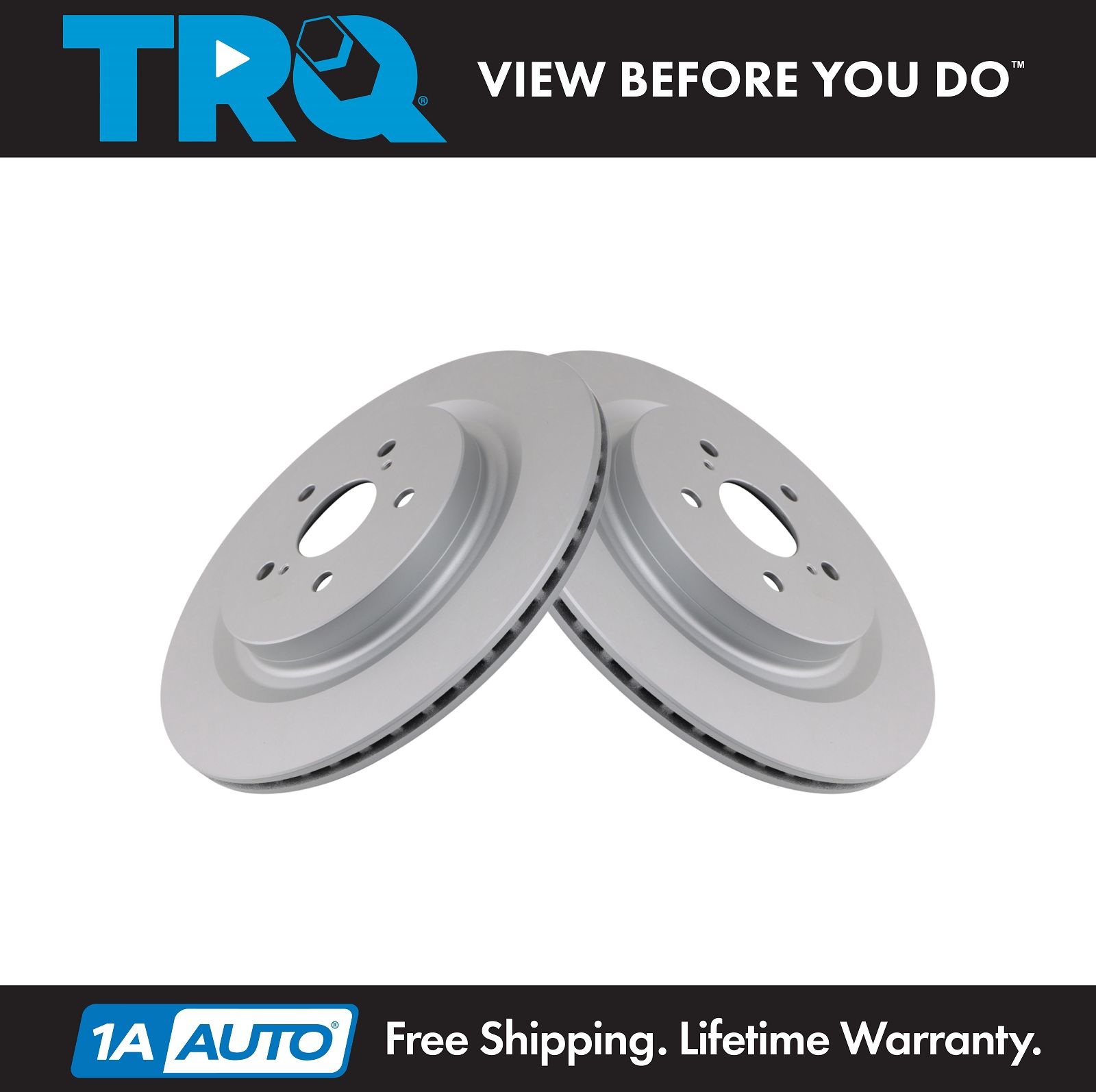 <b>2 Piece Brake Rotor Set</b>