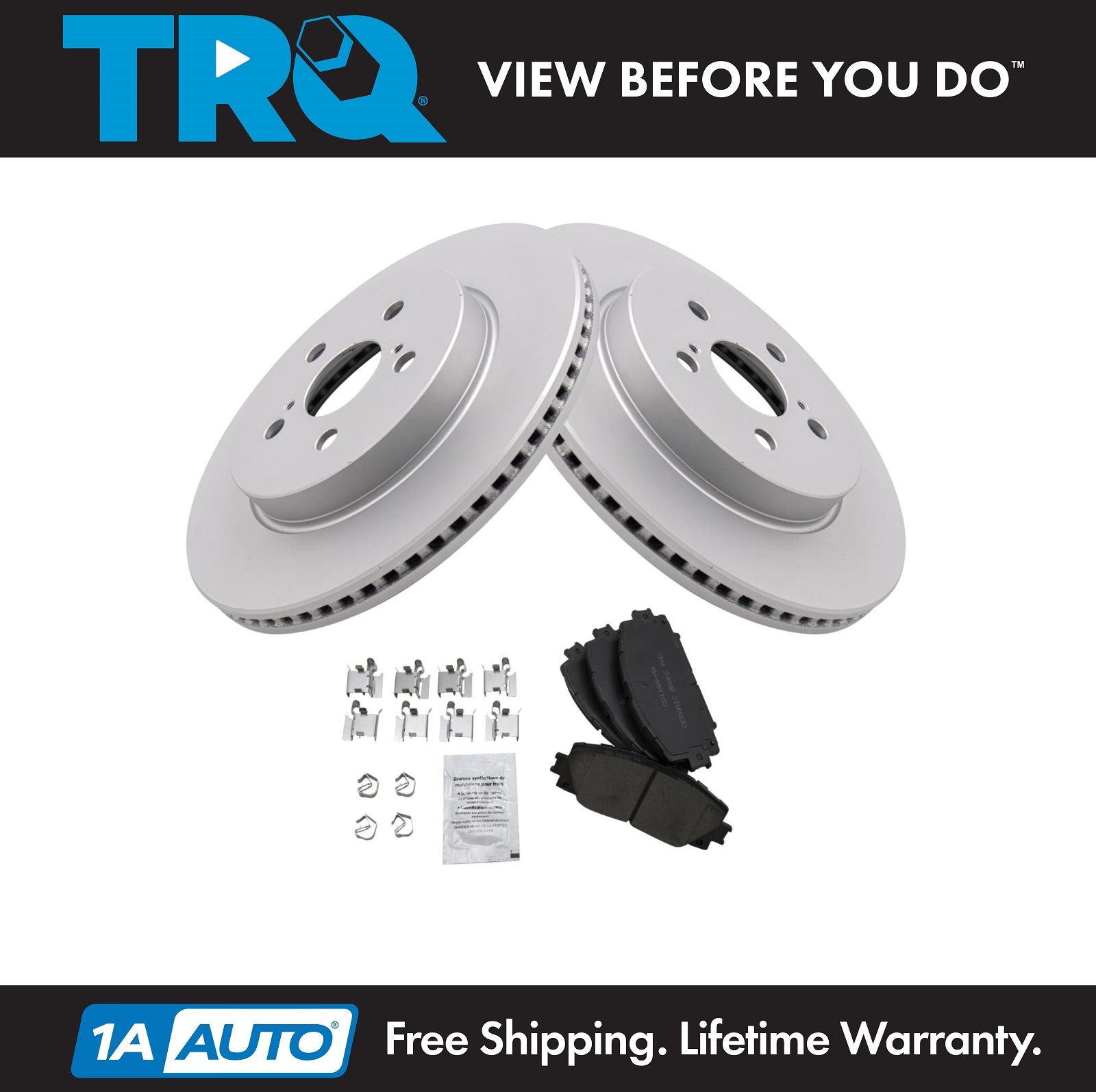 <b>Ceramic Brake Pad & Rotor Kit</b>