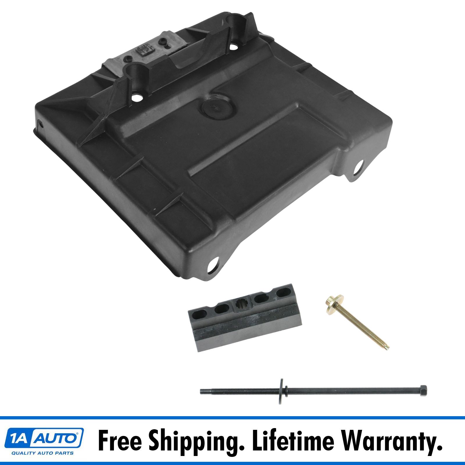 Hold Down Clamp /& Mounting Hardware Kit 1979-1986 Ford Mustang Battery Tray